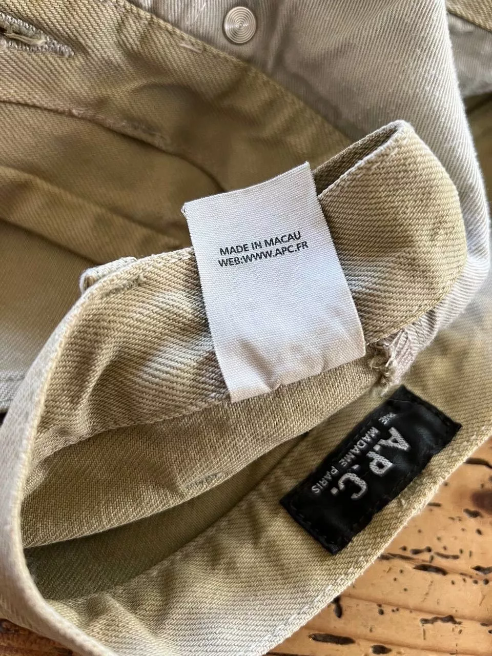 A.P.C. Denim A.P.C. jeans Beige