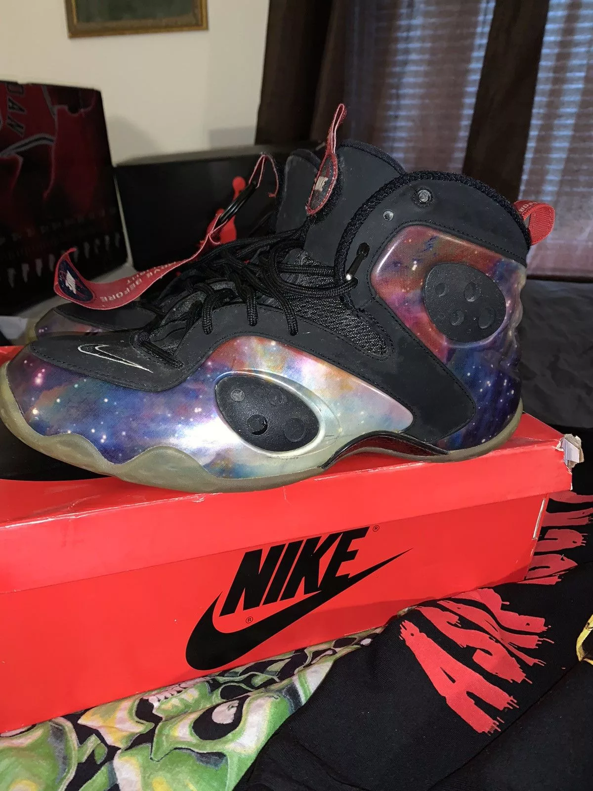 Nike Low Top Sneakers Nike Zoom Rookie Prm Galaxy Black Pod 2012 Multi