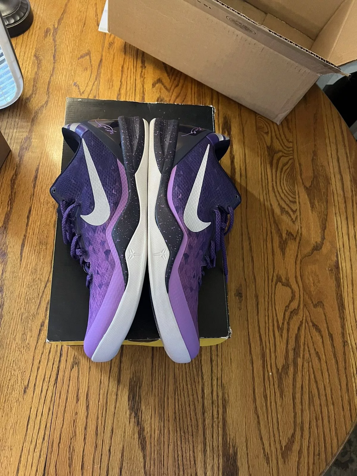 Nike Low Top Sneakers Nike Kobe 8 Purple Gradient