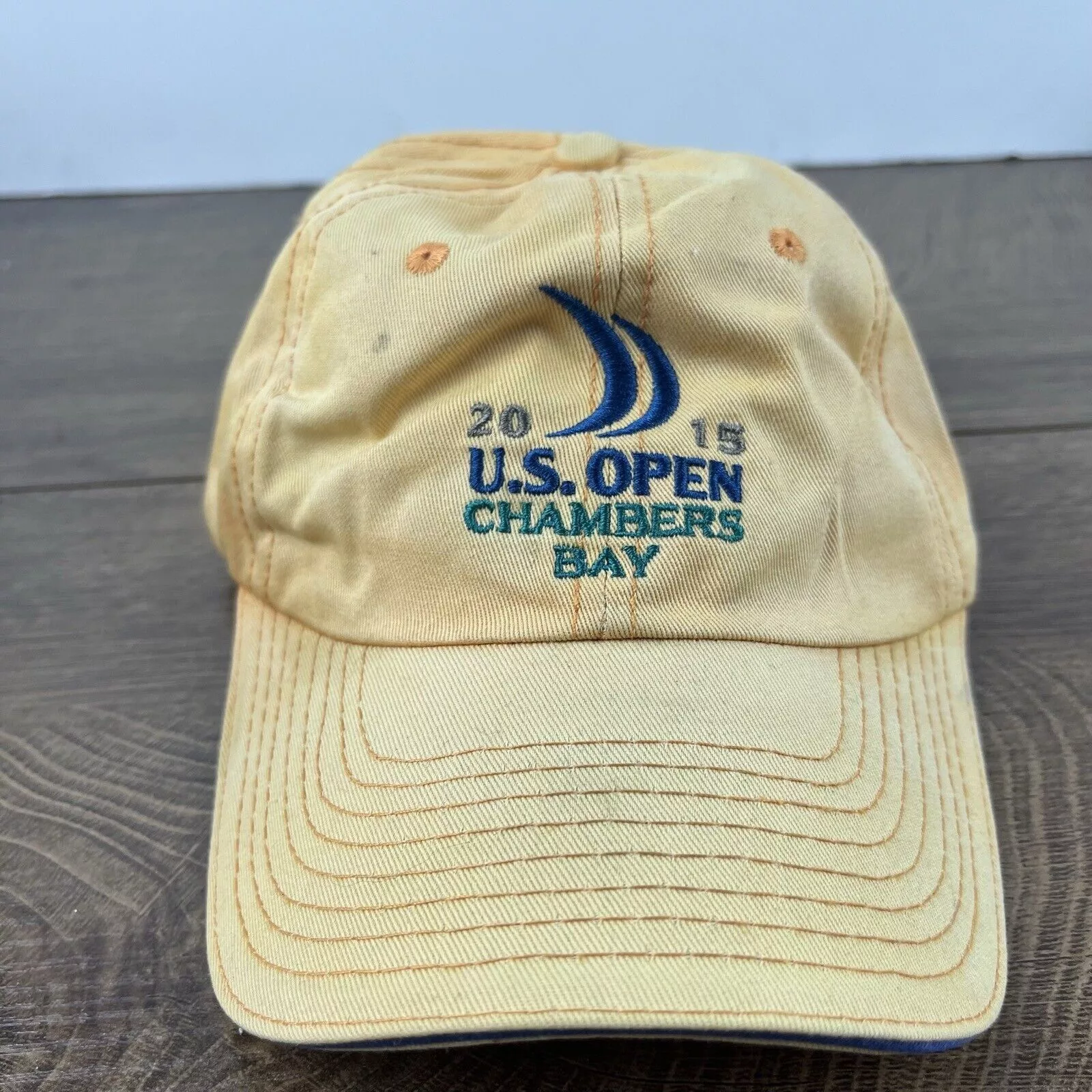 Other Hats Other 2015 US Open Chambers Bay Adjustable Hat Orange Adjustable H
