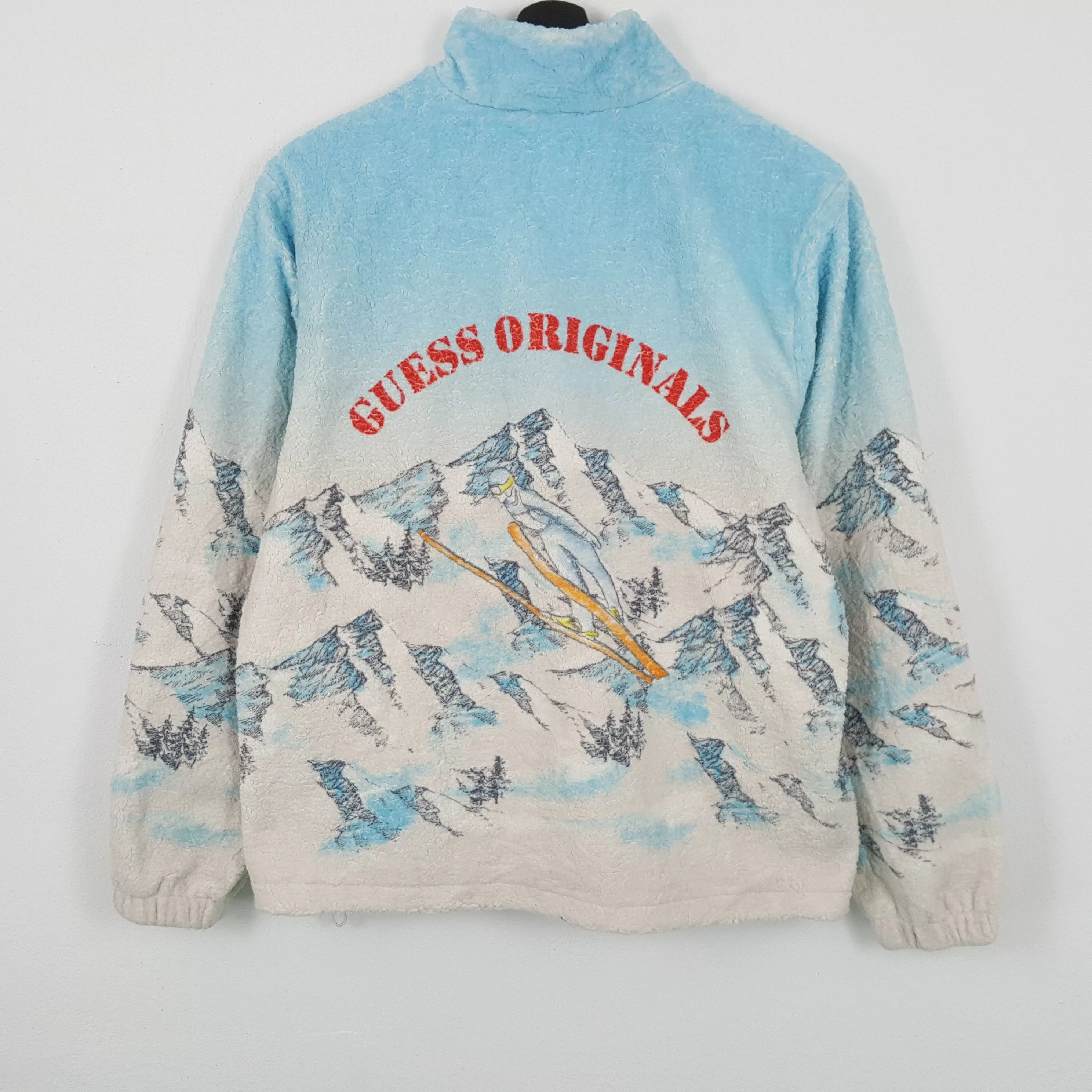 Guess Light Jackets Guess × Vintage GUESS ORIGINAL Snow Winter Style Design Jacket Blue
