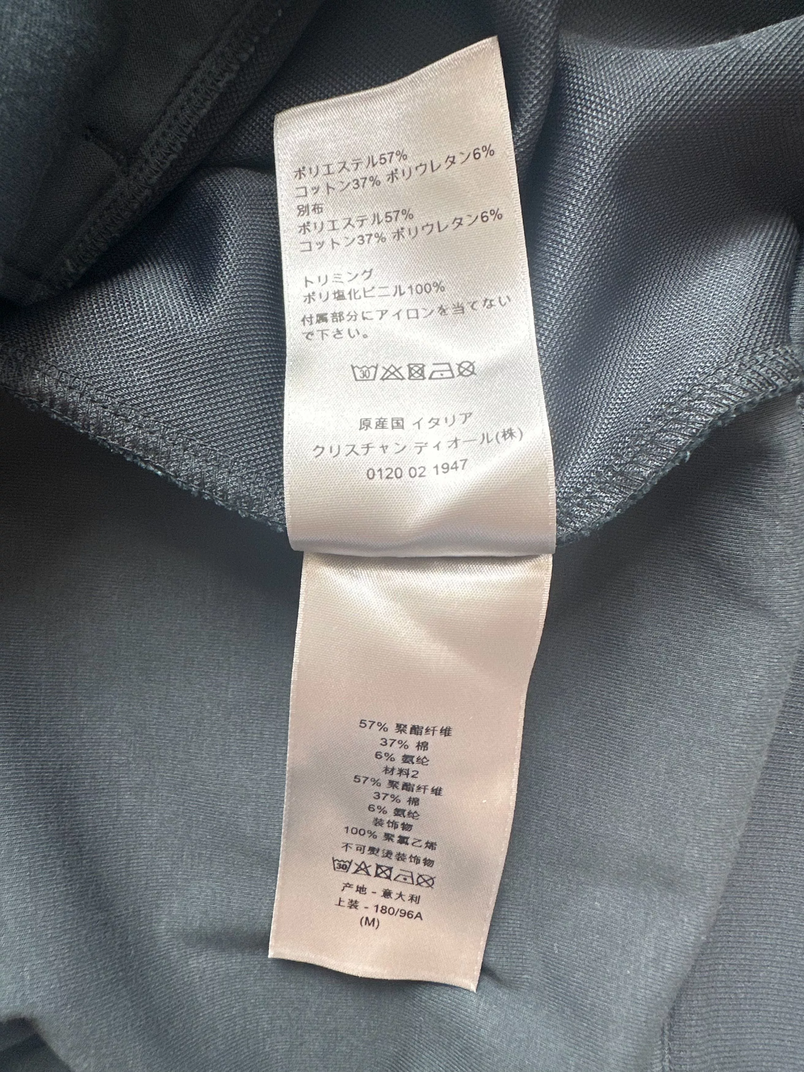 Dior Light Jackets Dior Green Mini Logo Track Jacket