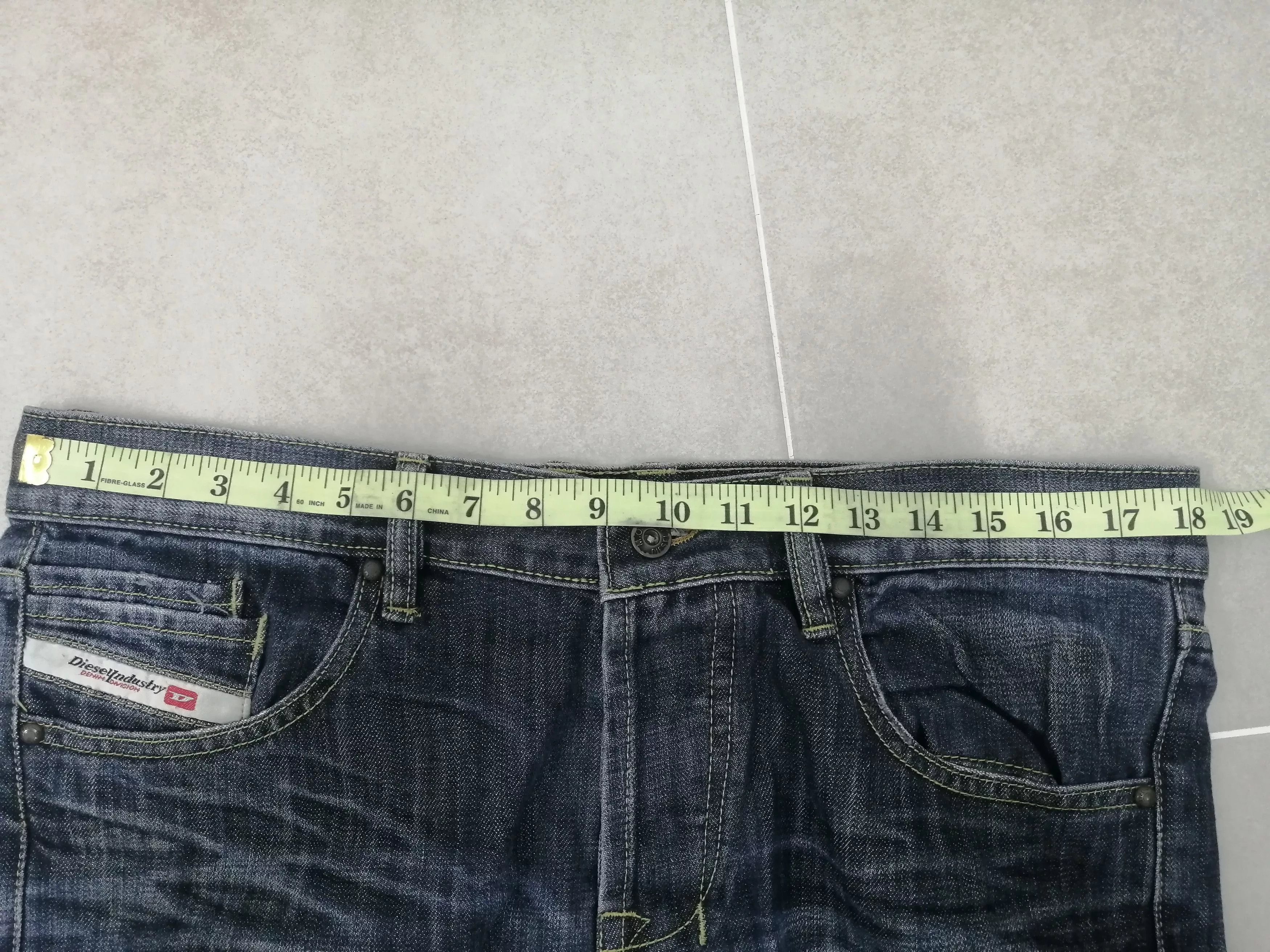 Diesel Denim Diesel Straight Cut Jeans Multi Vintage