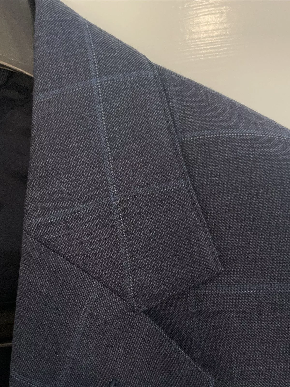 Bonobos Blazers Bonobos Suit Jacket Blazer Windowpane Blue