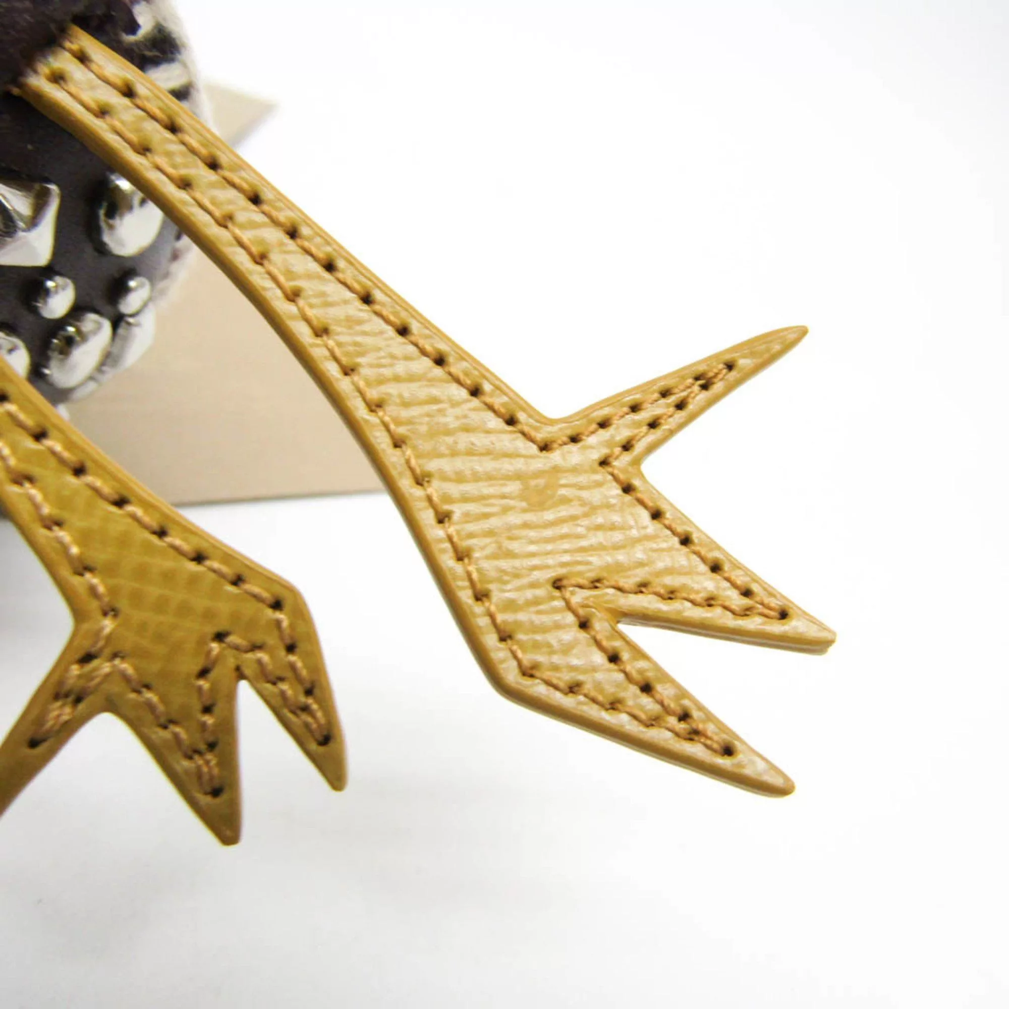 Burberry Miscellaneous Burberry BIRD CHARM 8001237 Keyring (Brown,Pink,Yellow)