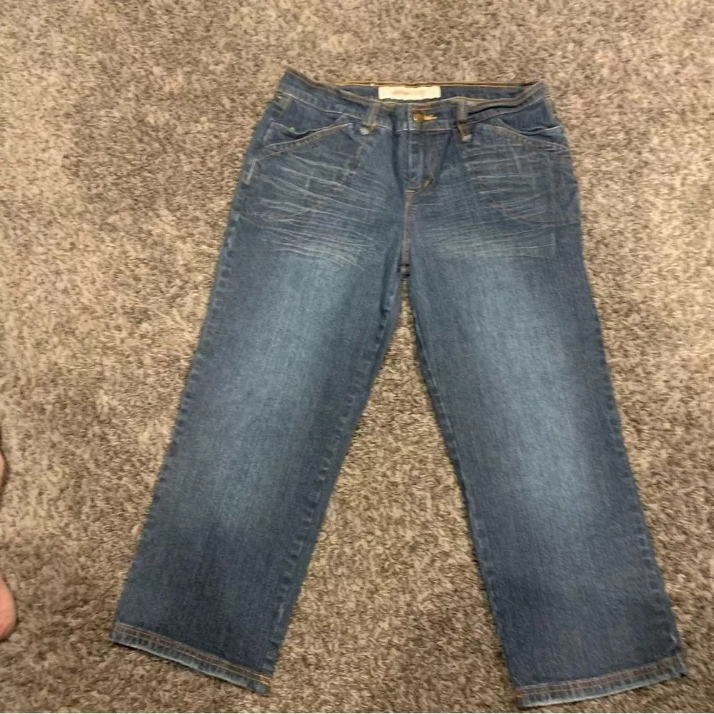 Mossimo Jeans Women’s Mossimo Capris Blue