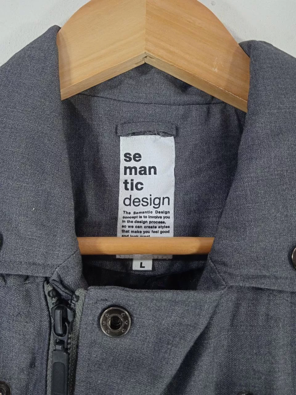 semanticdesign Vests semanticdesign Very Rare Semantic Design Vest Punk Design Multi Avant-Garde