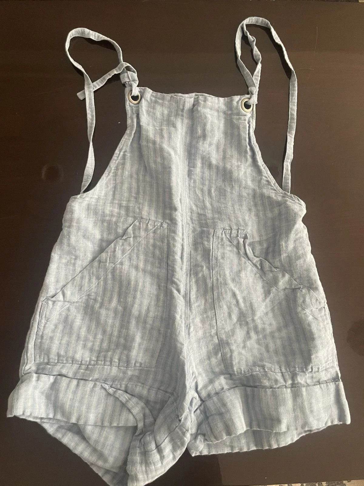 Mara Hoffman Jumpsuits Mara Hoffman “Dree” Overalls Blue