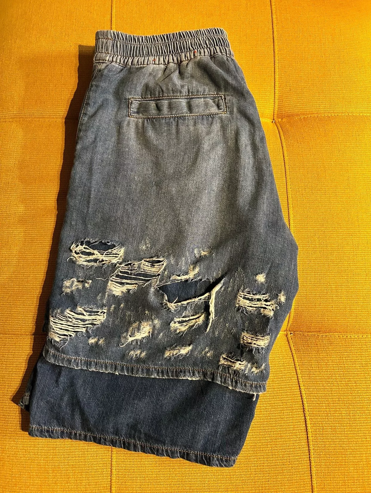 Diesel Shorts Diesel D-HORTY DENIM SHORTS Blue