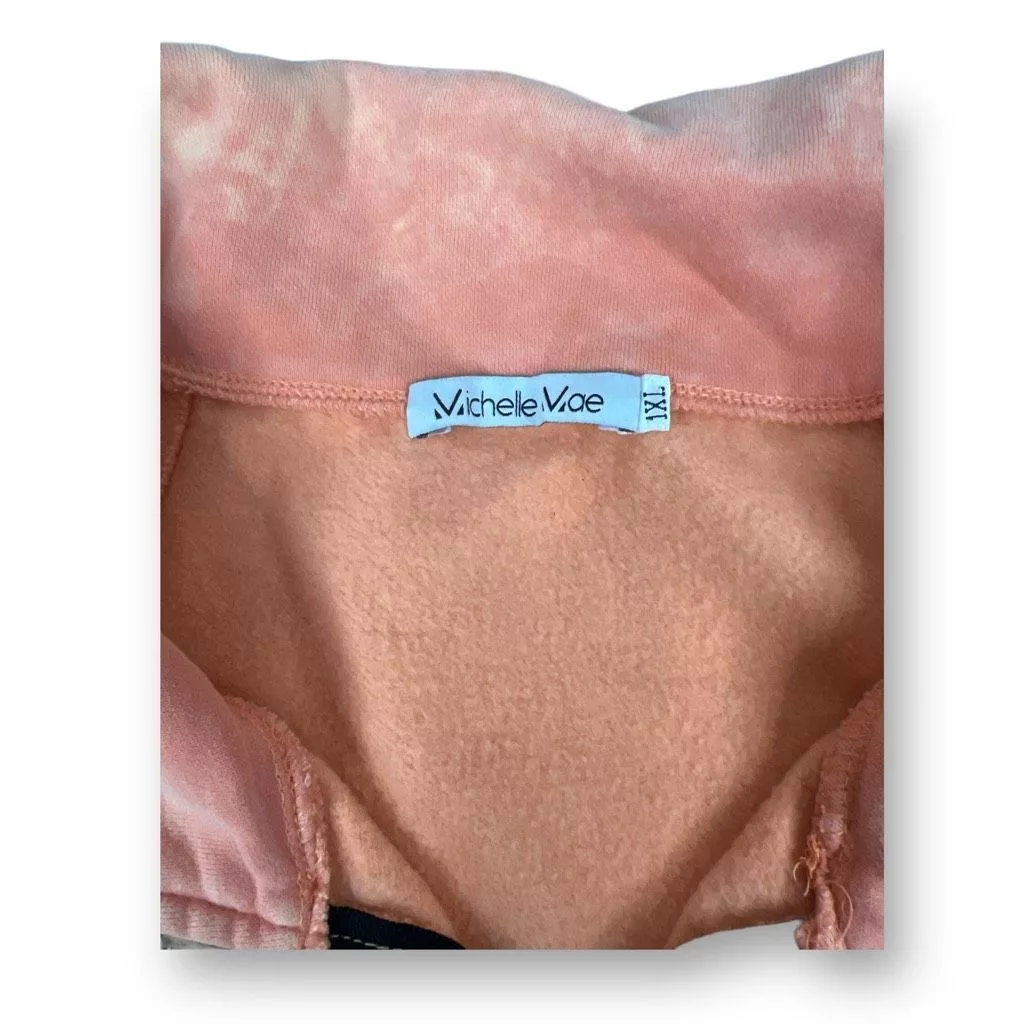 Other Sweatshirts Other Michelle Mae 1/4 Zip Pullover Size Extra Large Pink