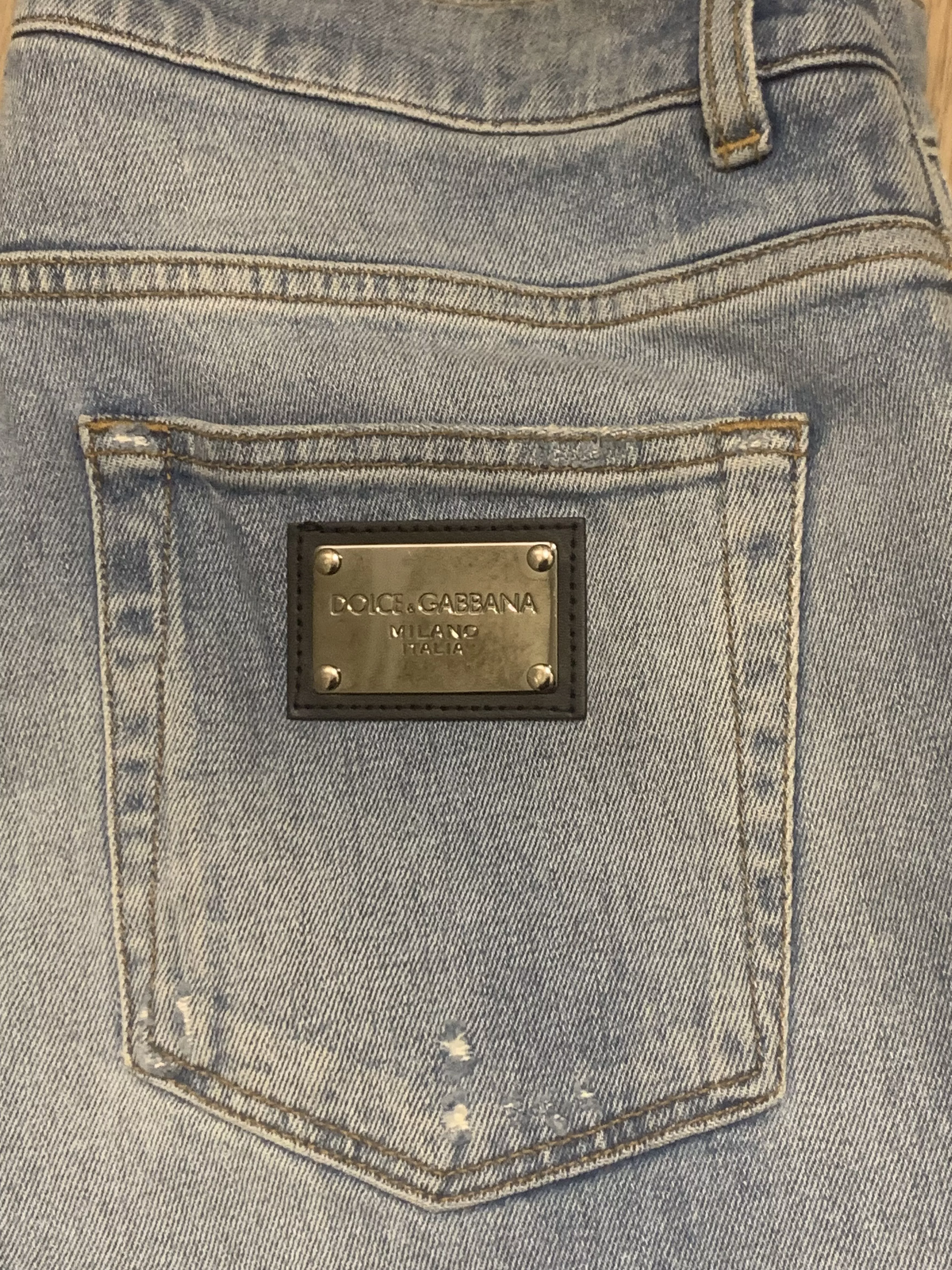 Dolce & Gabbana Denim Dolce & Gabbana Blue Five-Pocket Jeans