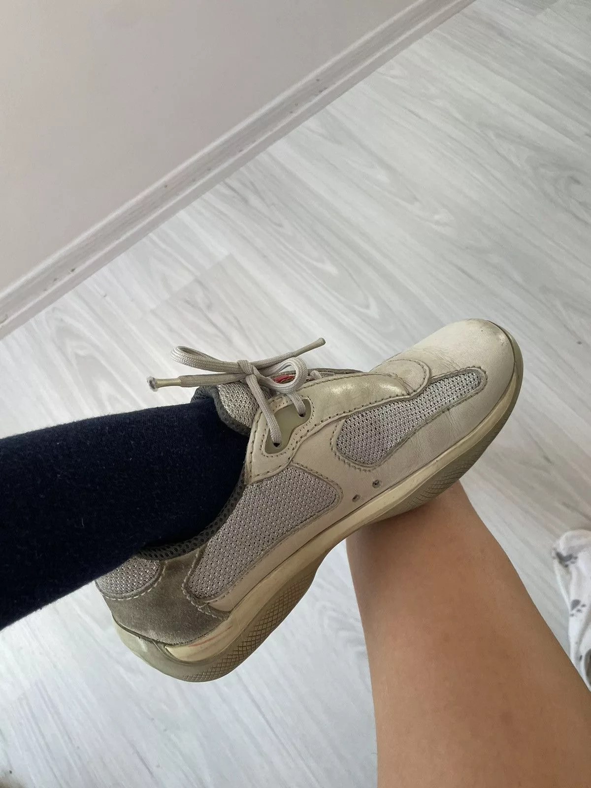 Prada Low Top Sneakers Prada shoes White