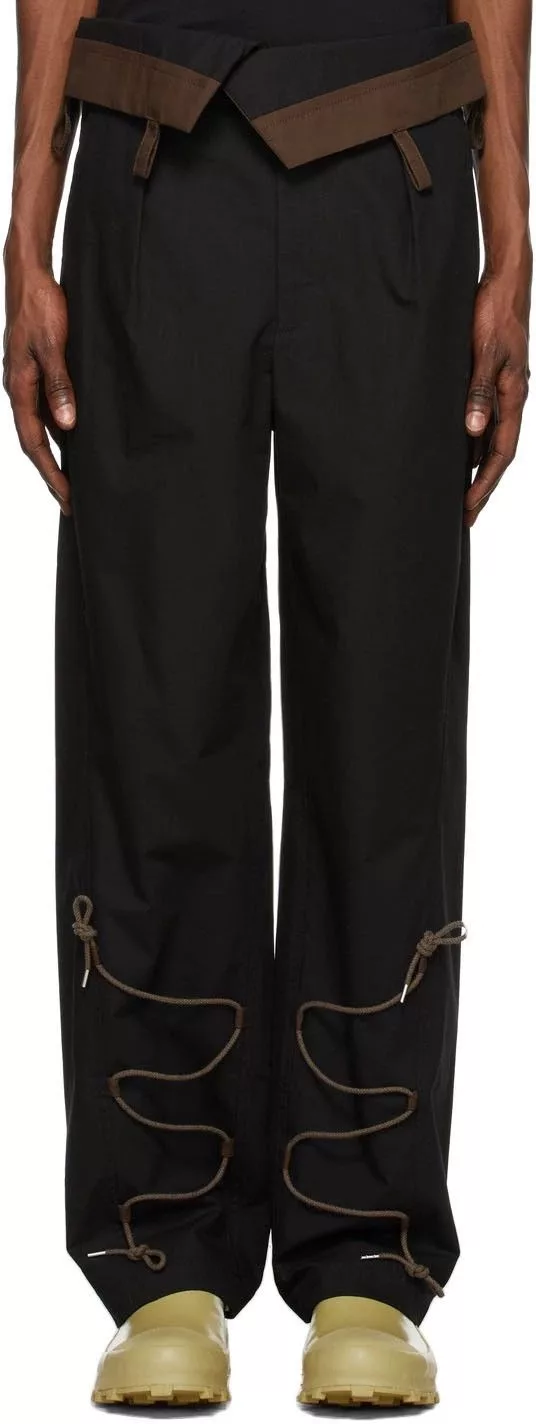 Jacquemus Casual Pants Jacquemus rope pants Black