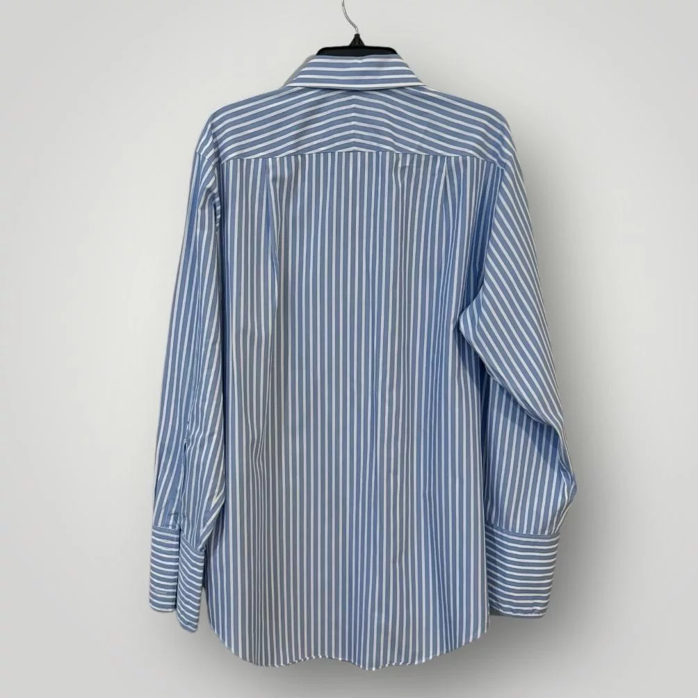 Charles Tyrwhitt Shirts Button Ups Charles Tyrwhitt Men's Striped Button Down Shirt Blue