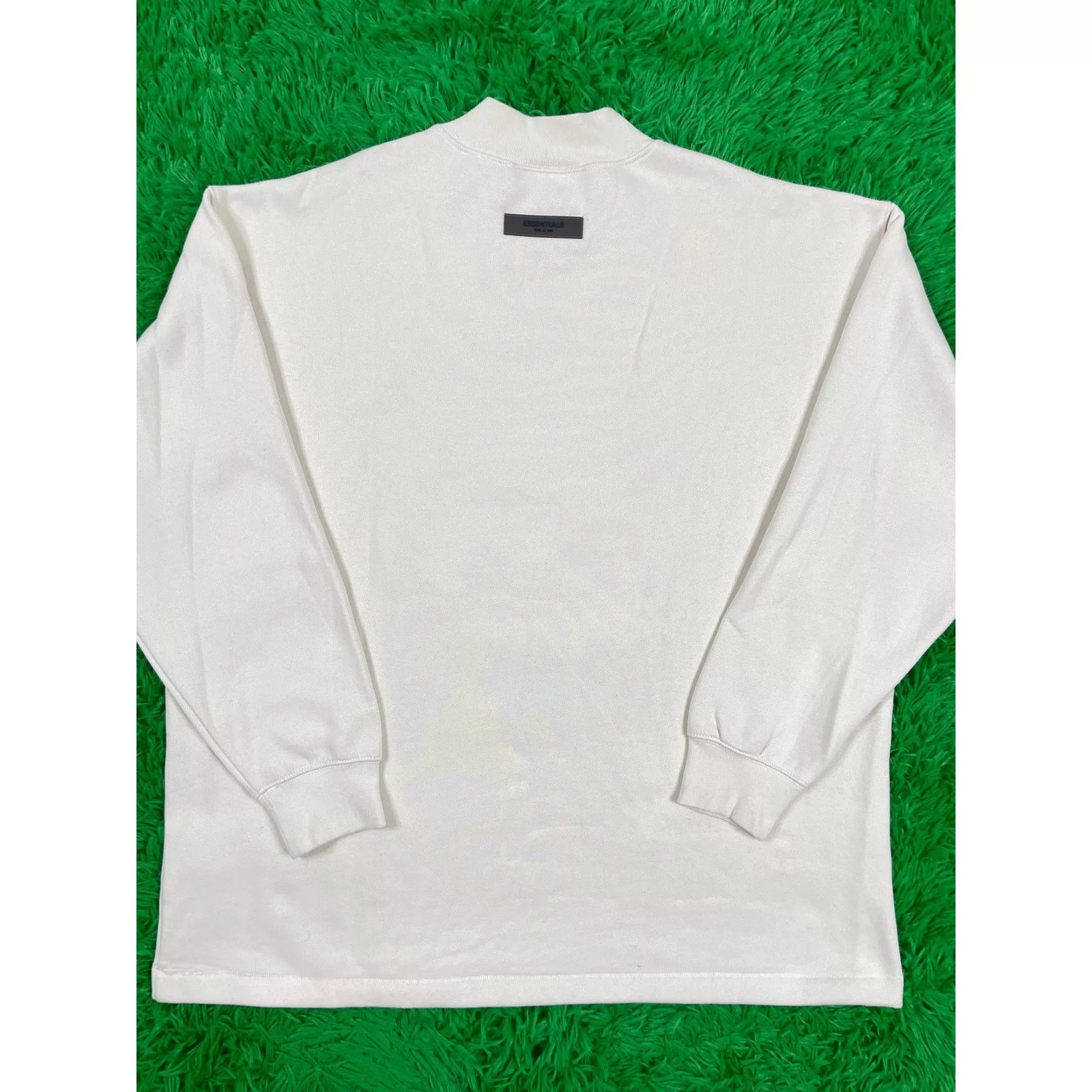 Essentials Sweaters Knitwear Essentials Crewneck Cream Small Used White