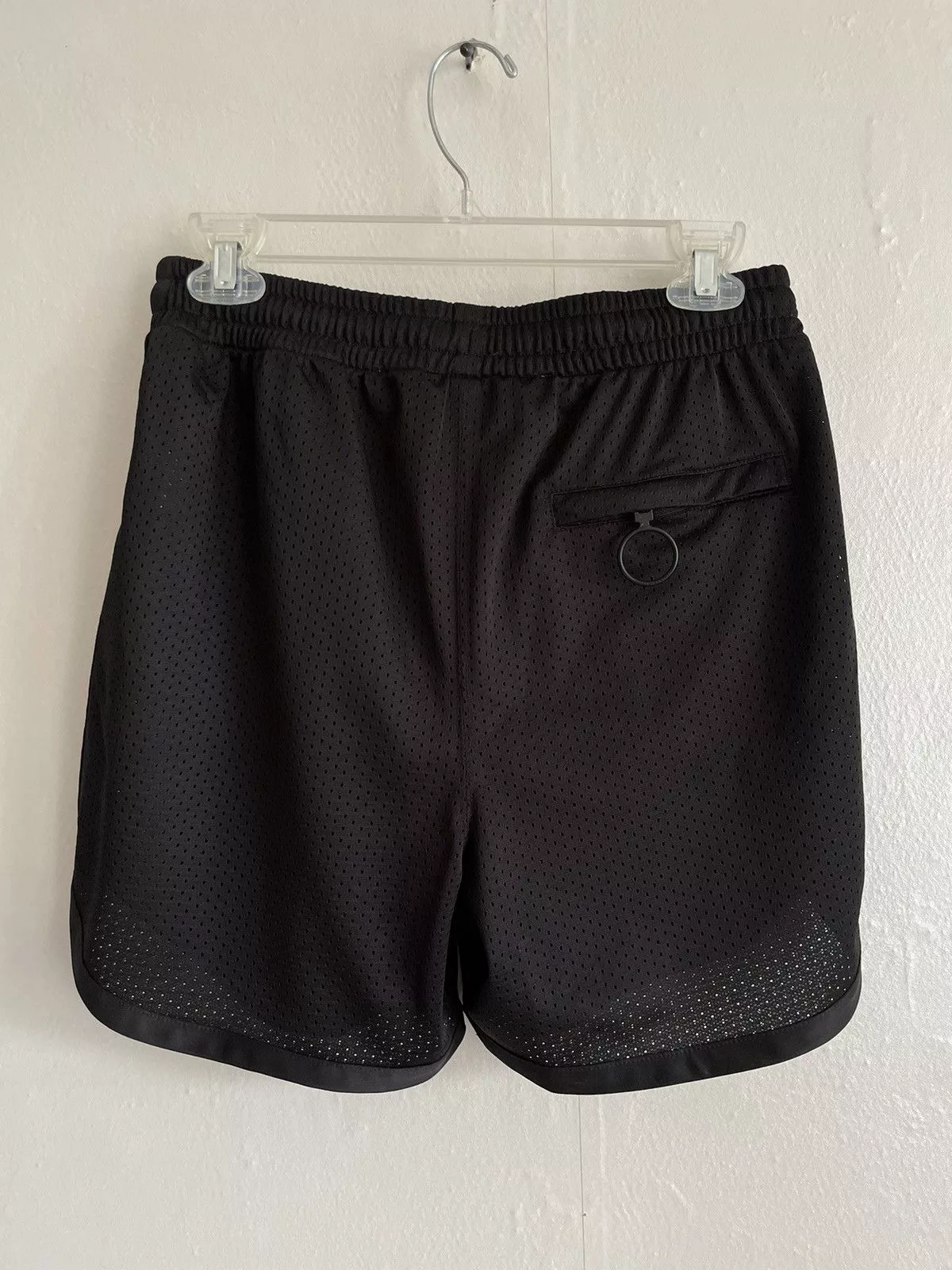 Off-White Shorts Off-White × Virgil Abloh Off-White Virgil Abloh Harry the Bunny Mesh Shorts Bottoms Black