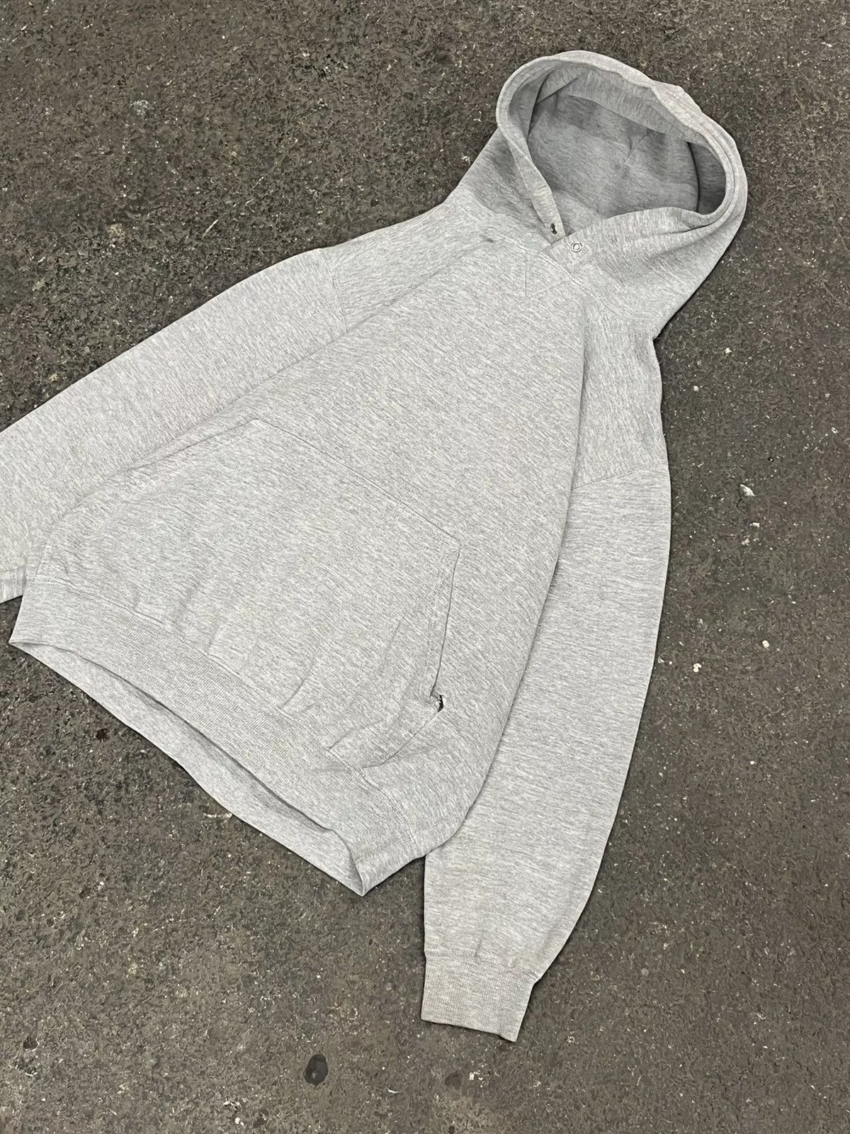 Russell Athletic Sweatshirts Hoodies Russell Athletic × Vintage Vintage blank Heather gray boxy fit russell athletic style Streetwear
