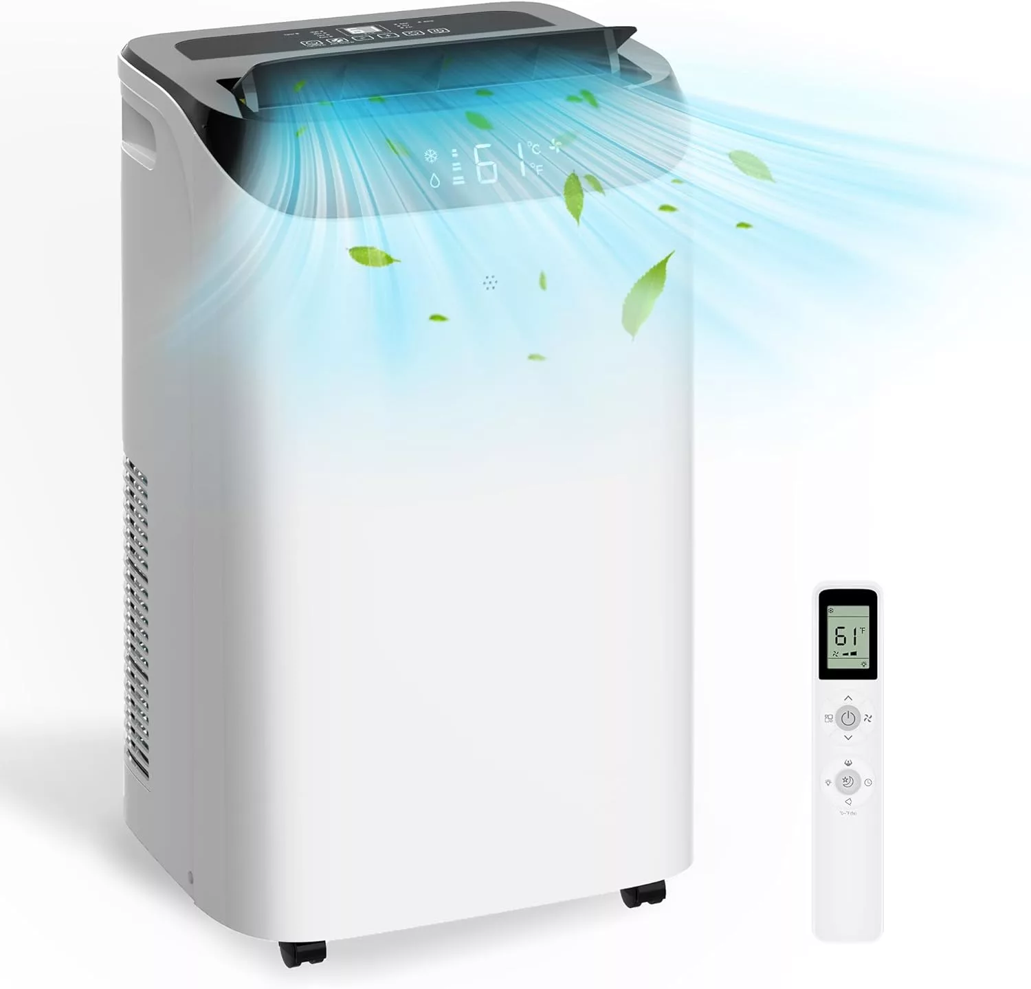 DOMANKI 12000 BTU Portable Air Conditioner 3 in 1 Cools up to 500 Sq Ft with Remote