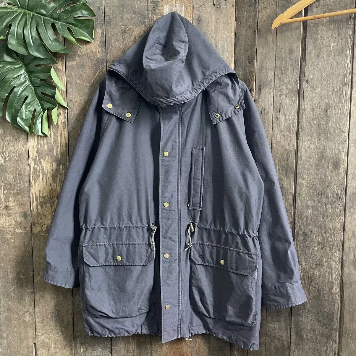 Burberry Parkas Burberry × Vintage Vintage Burberrys Parka Jacket Blue
