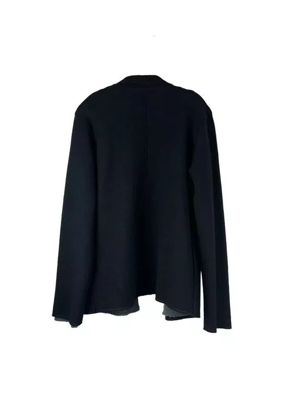 Other Light Jackets Other Black and gray deconscruted knitted wool blazer