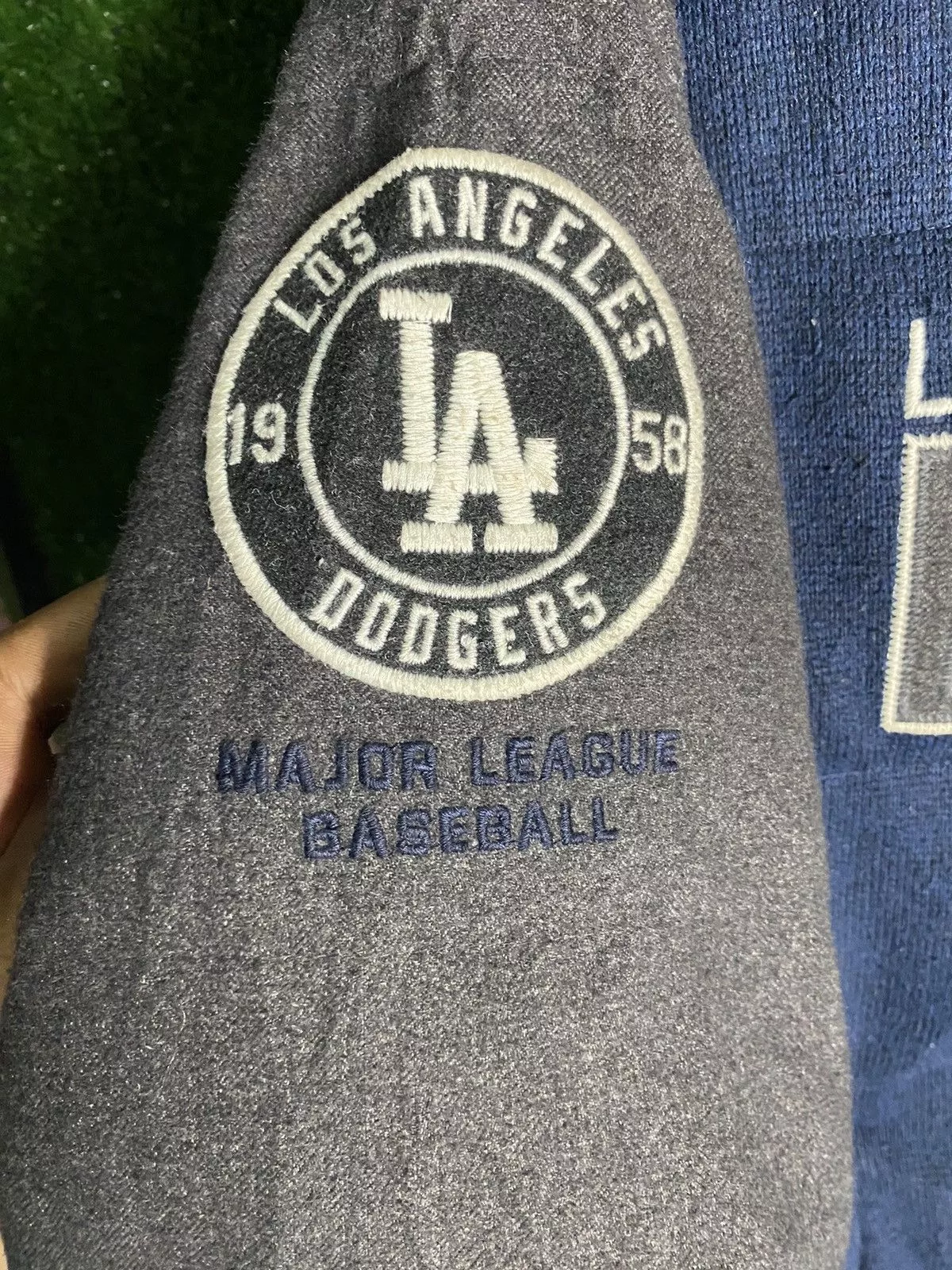 Japanese Brand Light Jackets Japanese Brand × MLB Mlb dodgers puffer down jacket Blue Sportswear