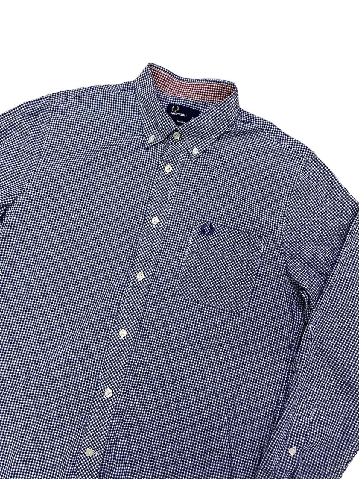 Fred Perry Shirts Button Ups Fred Perry Button Shirt Blue