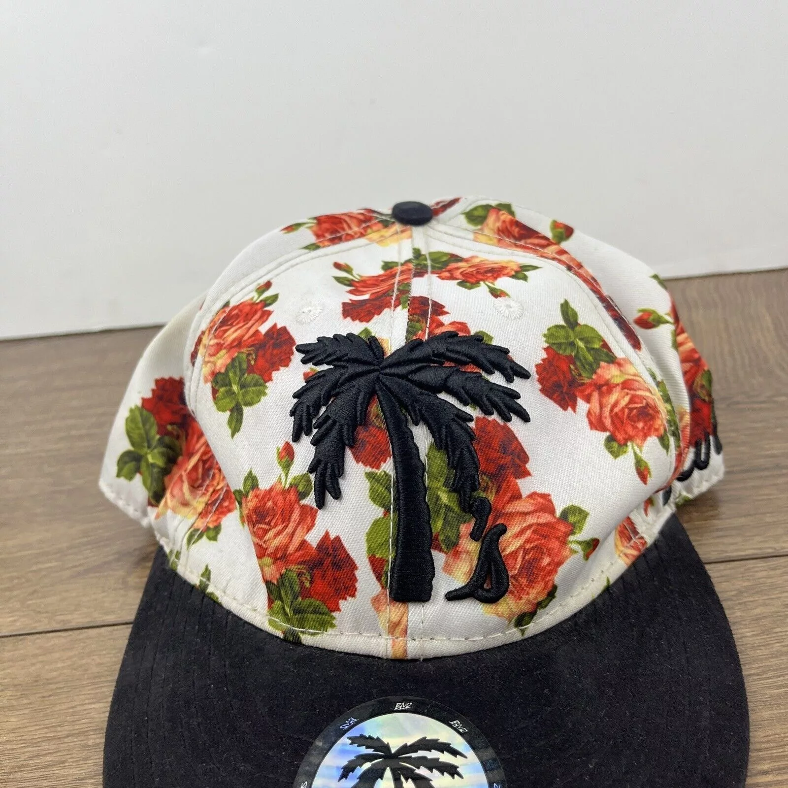 Other Hats Other Palm Tree Hat Palm Trees White Hat Adjustable Adult Size Hat