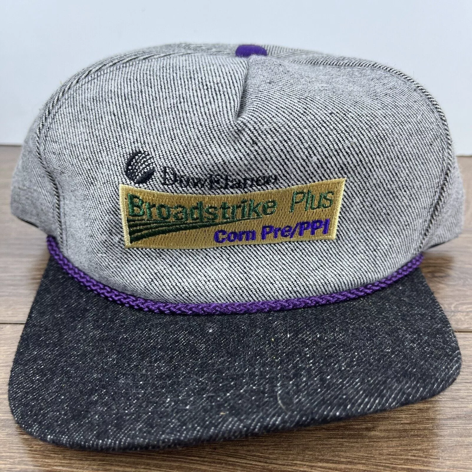 Other Hats Other Broadstrike Plus Corn Hat Gray Snapback Hat Adjustable Adult