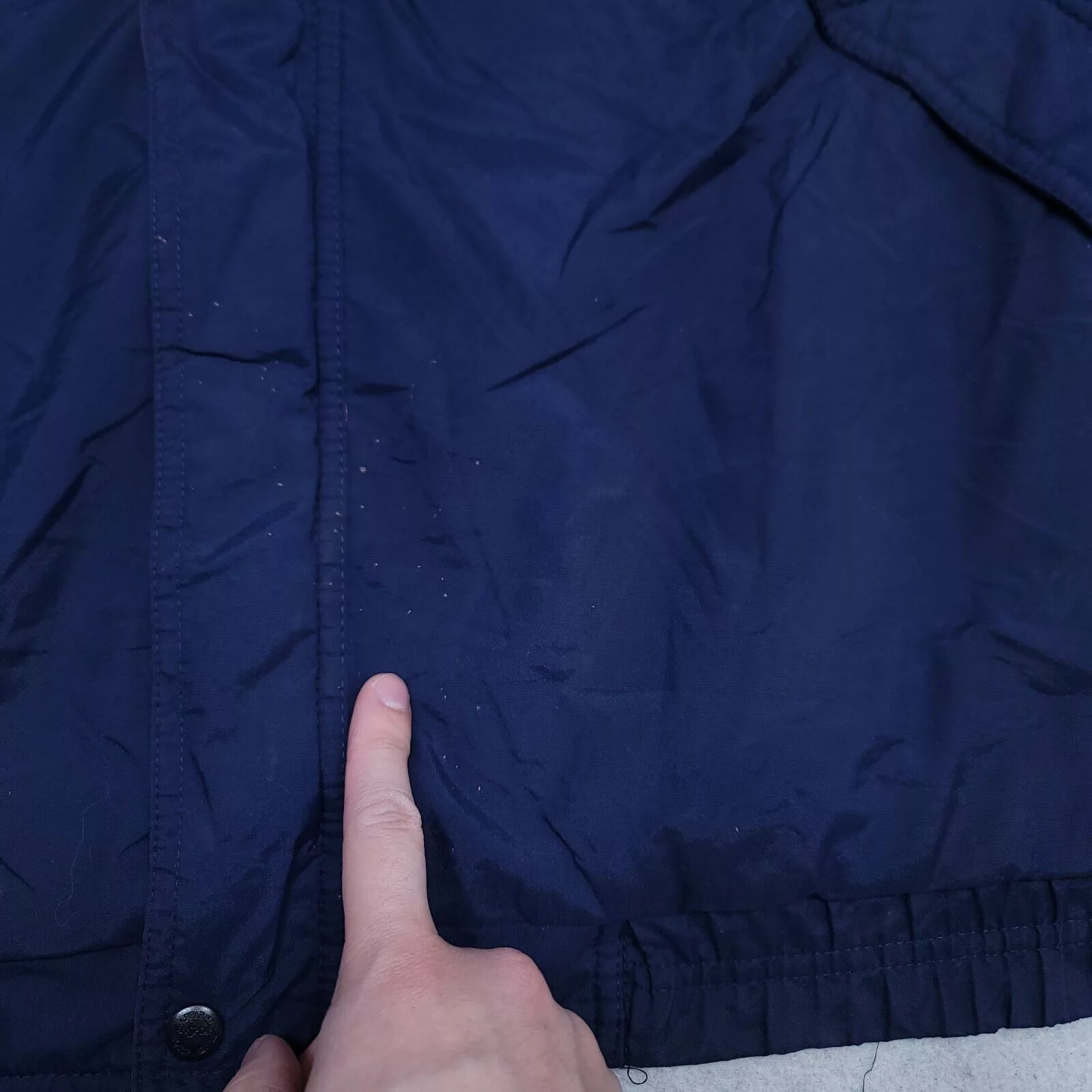 Jansport Heavy Coats Jansport Zip Up Casual Outdoor Jacket Mens Size L Blue
