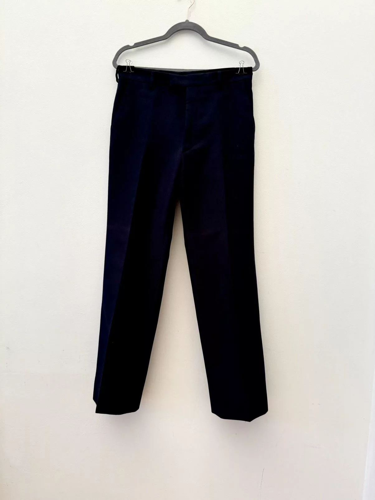 Prada Formal Trousers PRADA navy trousers FW19 Blue