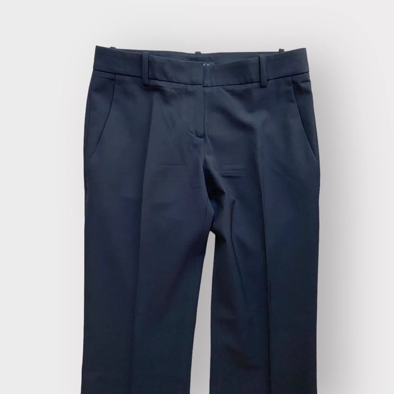 Theory Pants Theory Demitria 4 Stretch-Wool Flared Pants Black