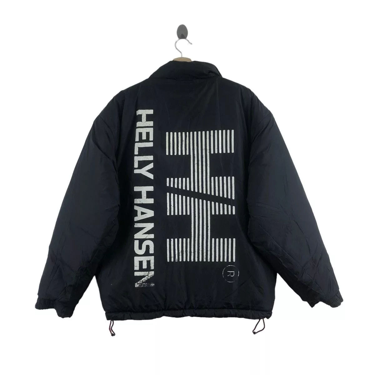 Helly Hansen Light Jackets Helly Hansen × Vintage Vintage HELLY HANSEN Puffer Jacket Big Logo Gorpcore Black