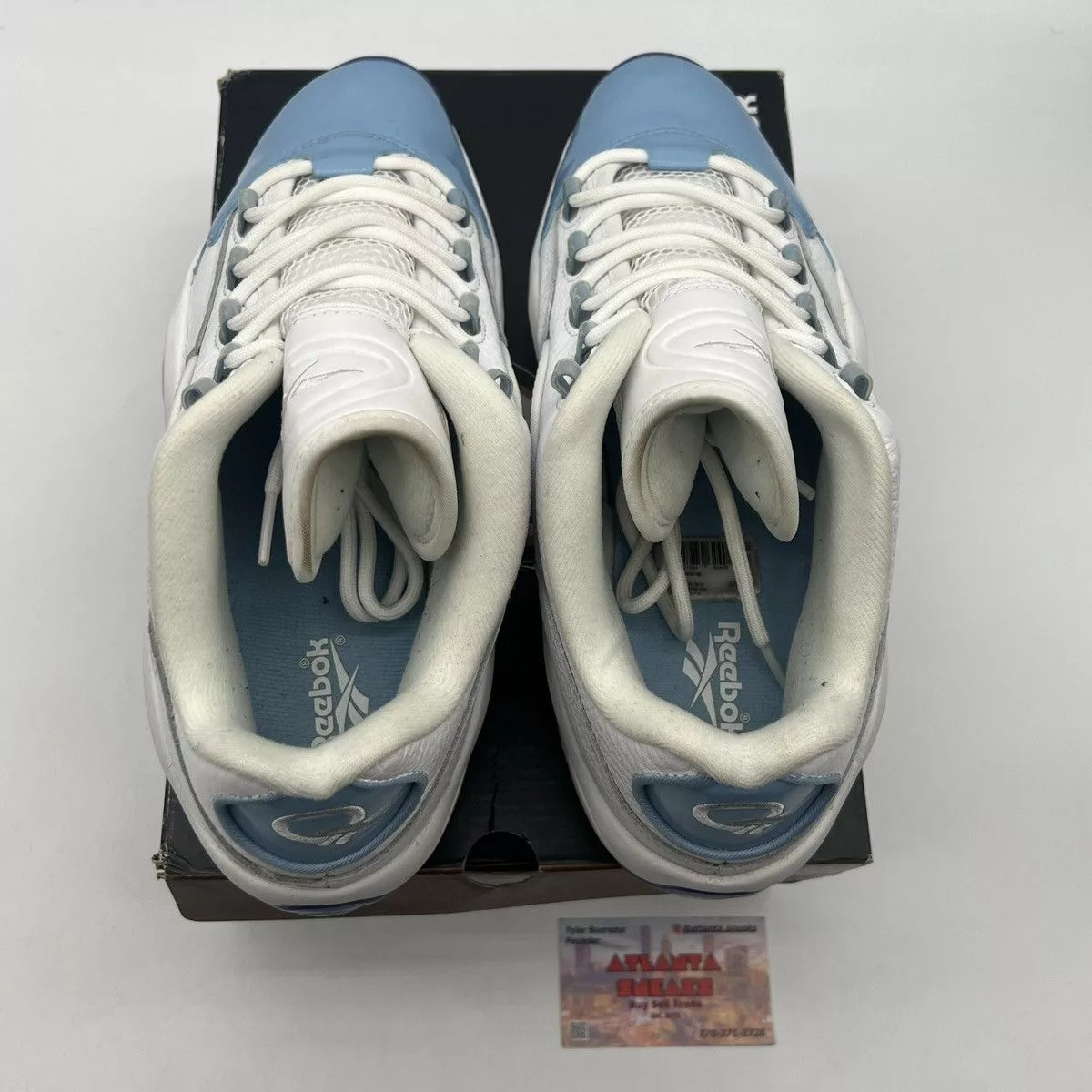 Reebok Low Top Sneakers Reebok Question patent low fluid blue White
