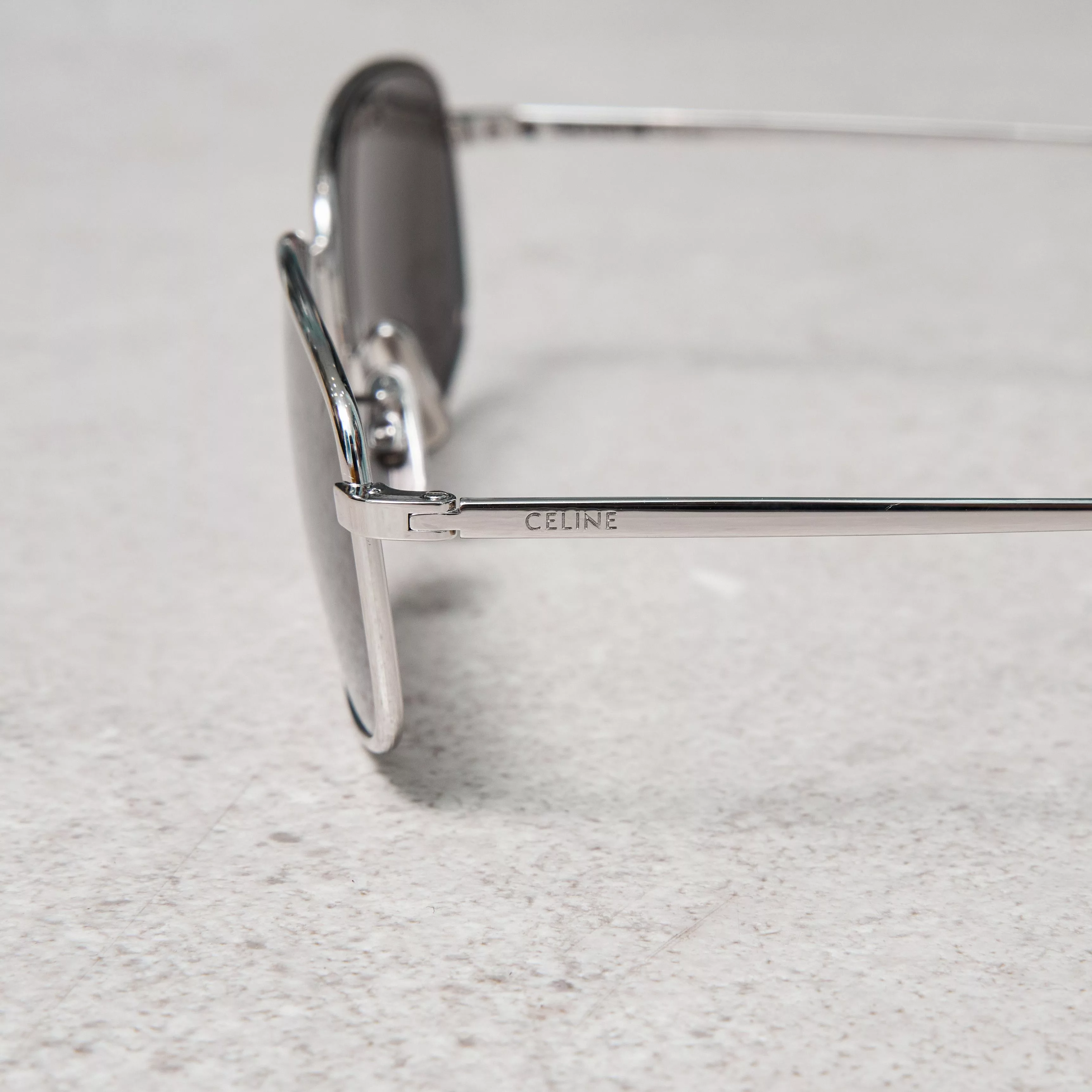 Celine Sunglasses CELINE CL40285U 16A Sunglasses SILVER