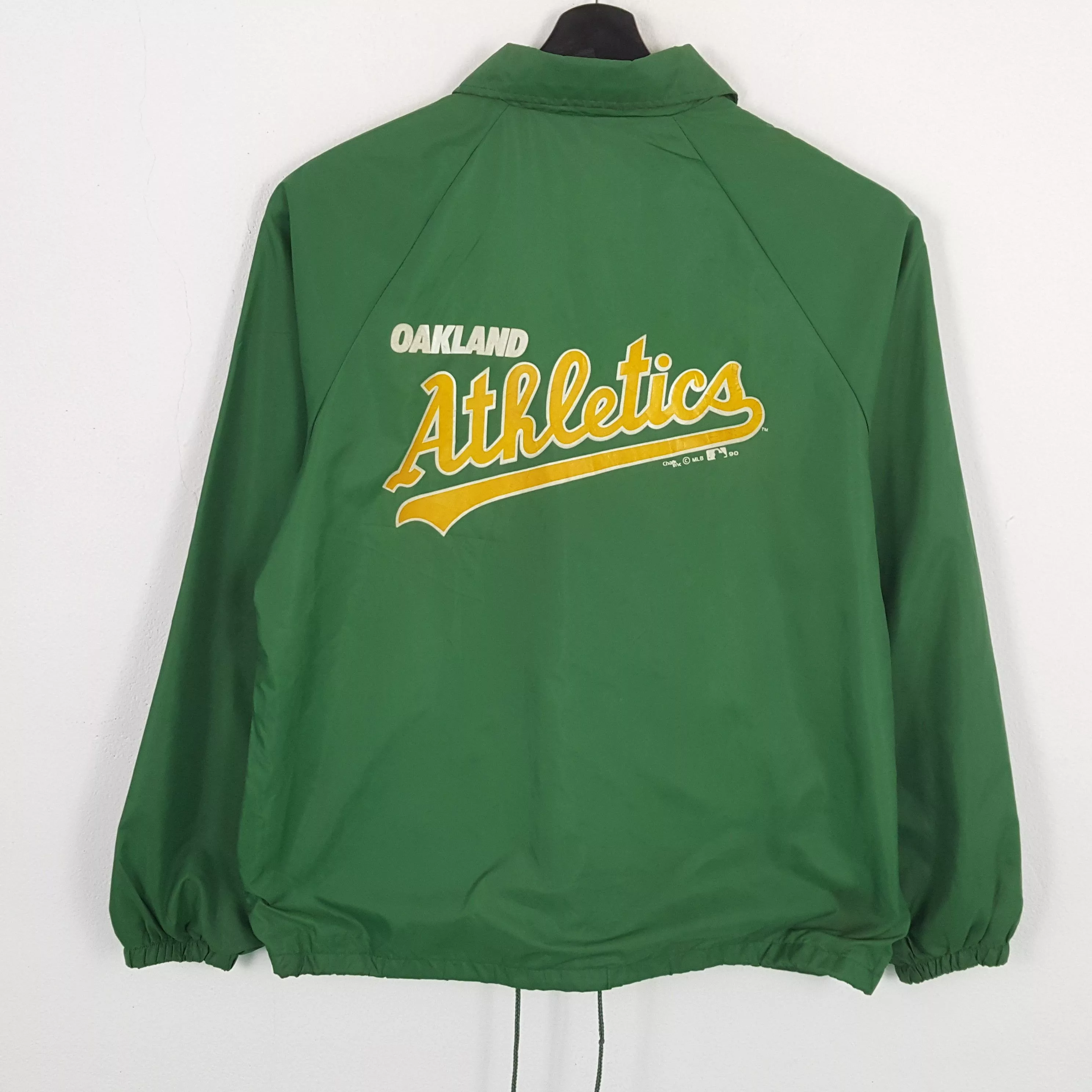MLB Light Jackets MLB × Vintage OAKLAND ATHLETIC Baseball Team Vintage Jacket Green Sportswear