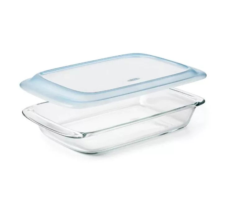 3 qt Glass Baking Dish w/Lid