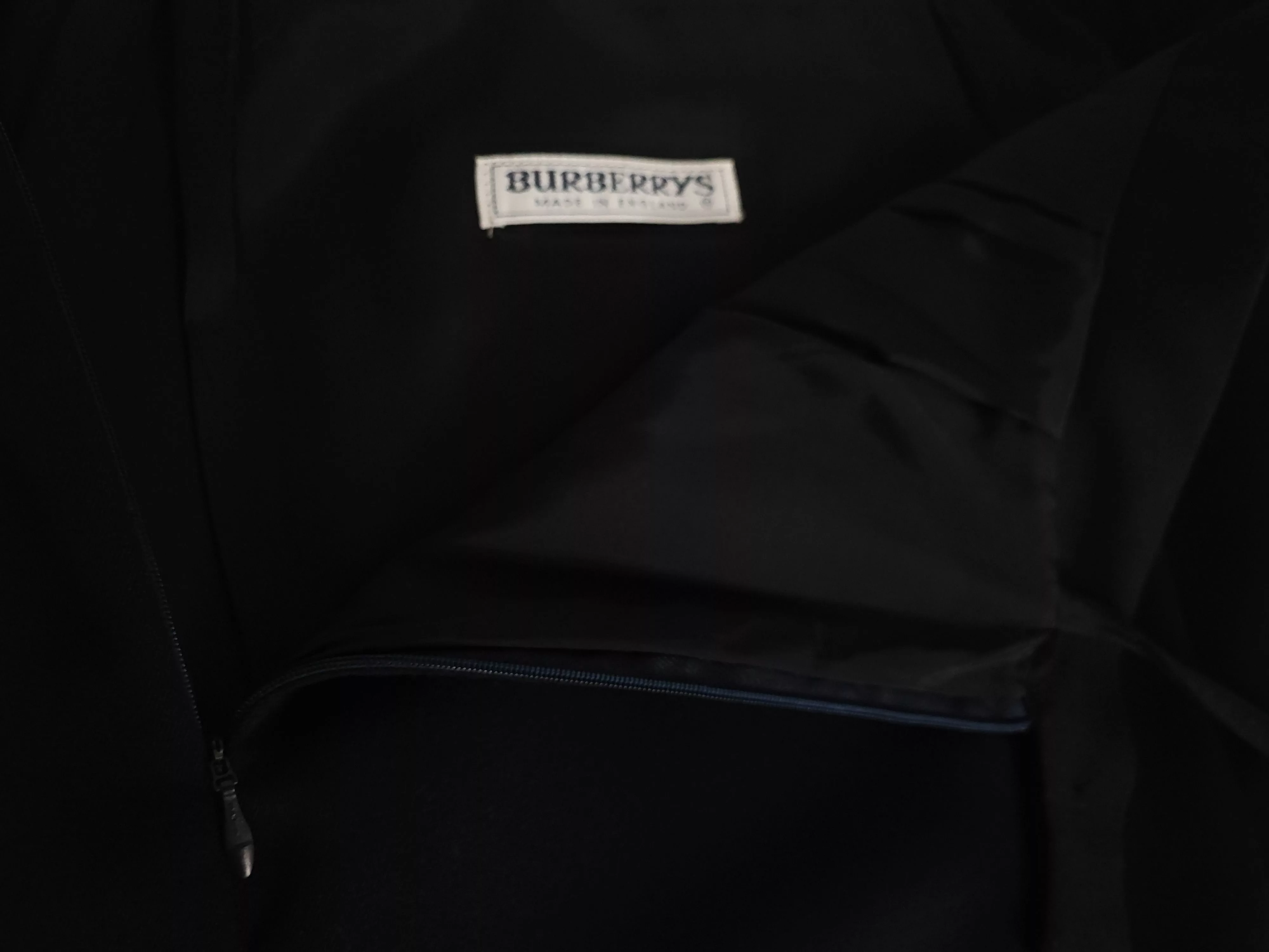 Burberry Midi Skirts Vintage Burberrys black wool skirt