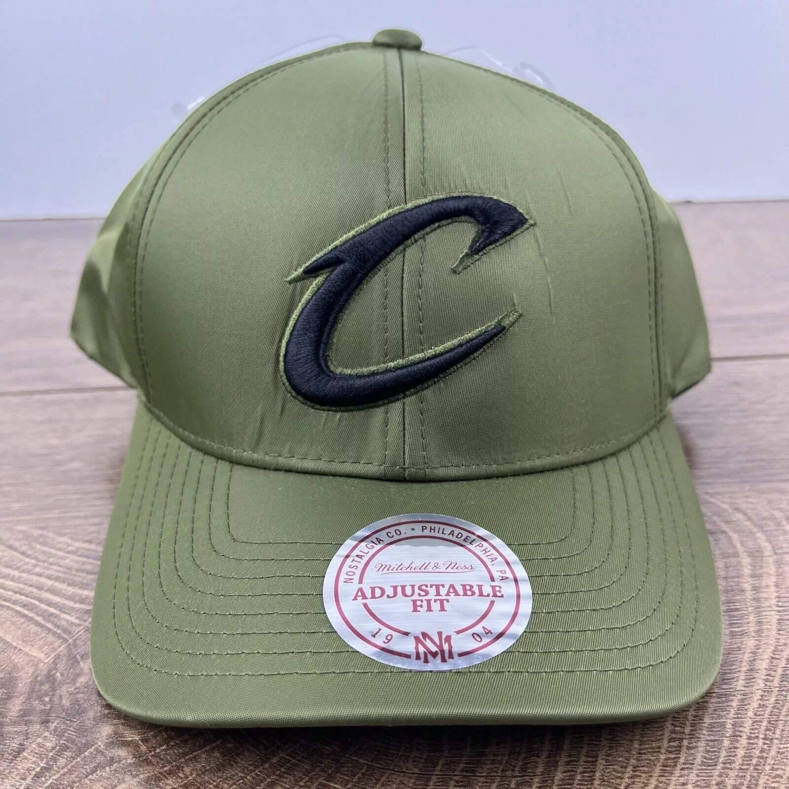 Mitchell & Ness Hats Mitchell & Ness Cleveland Cavaliers Snapback Hat Green Adjustable Green Mitc