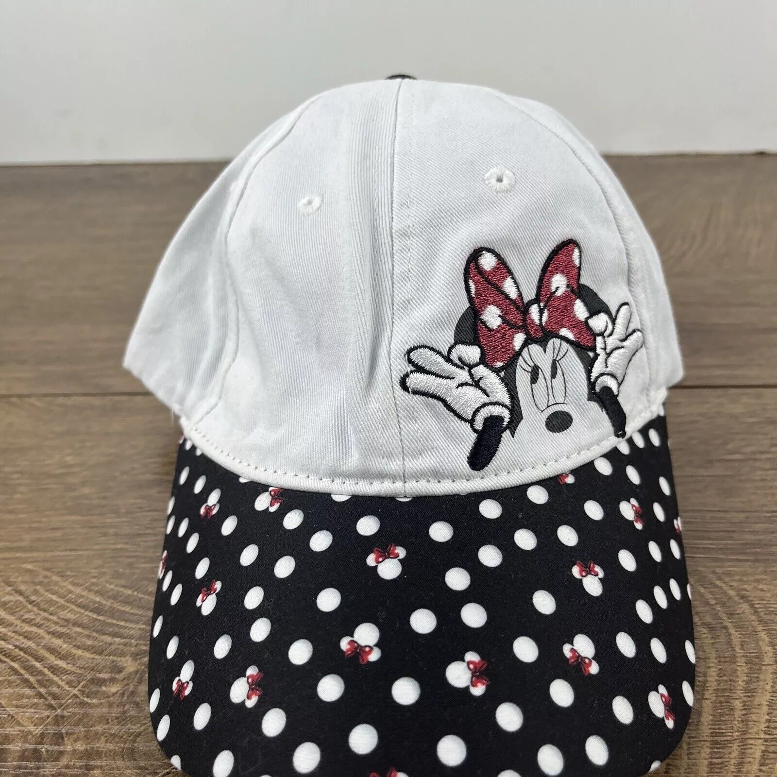 Other Hats Other Minni Mouse Hat Mini Mouse Hat White Adjustable Hat White Ad