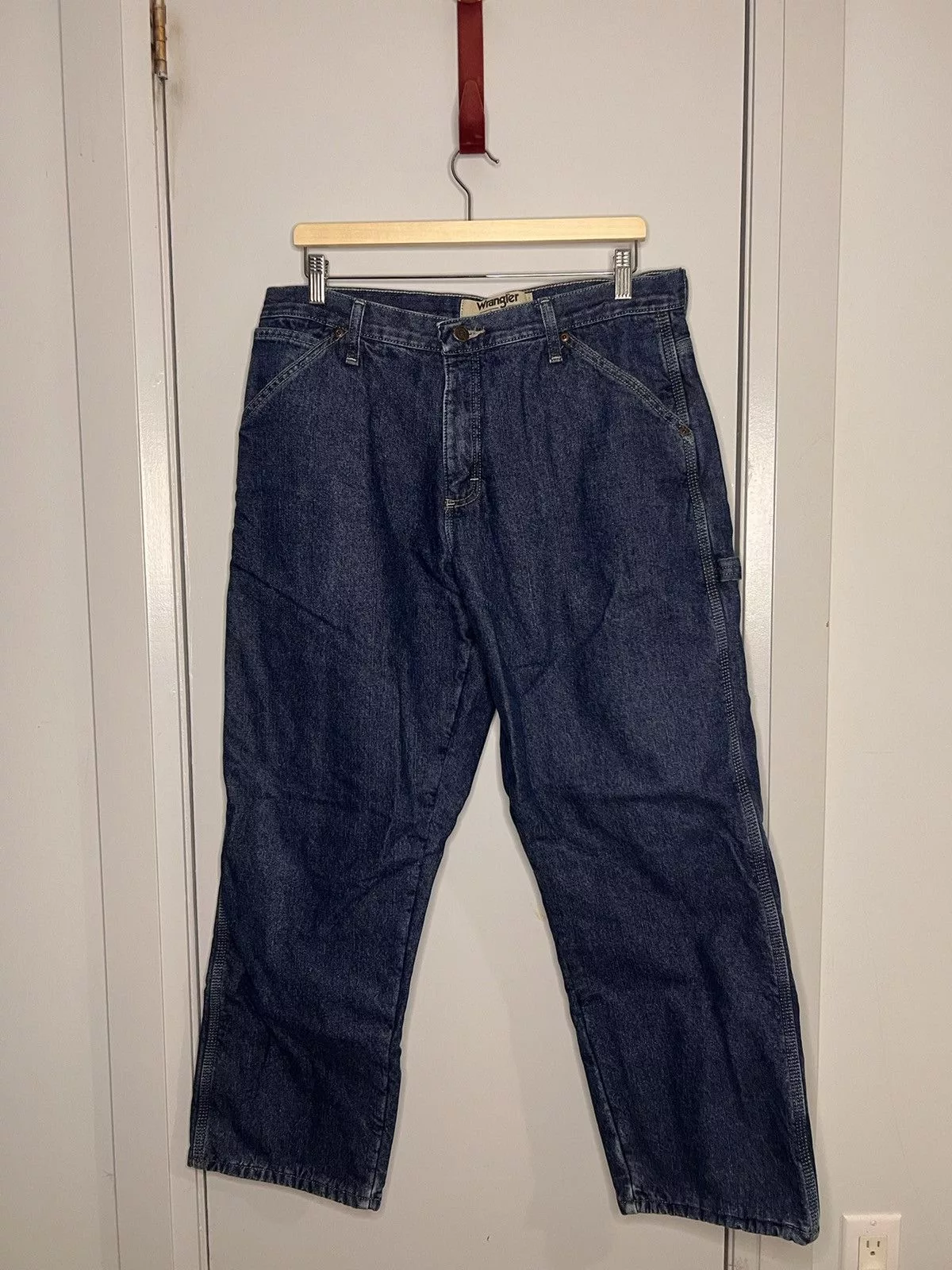 Wrangler Denim Wrangler insulated carpenter jeans Blue