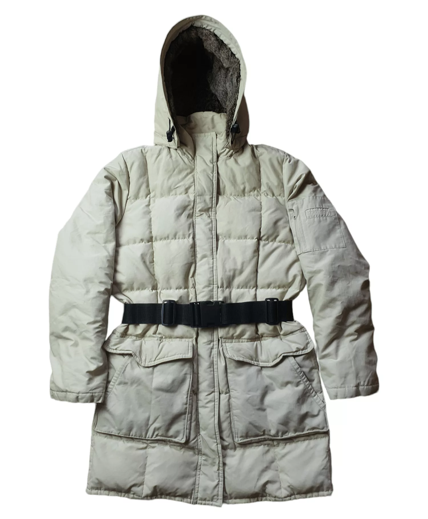 Woolrich Woolen Mills Down Jackets Woolrich Woolen Mills Woolrich down jacket Blizzard Parka Beige