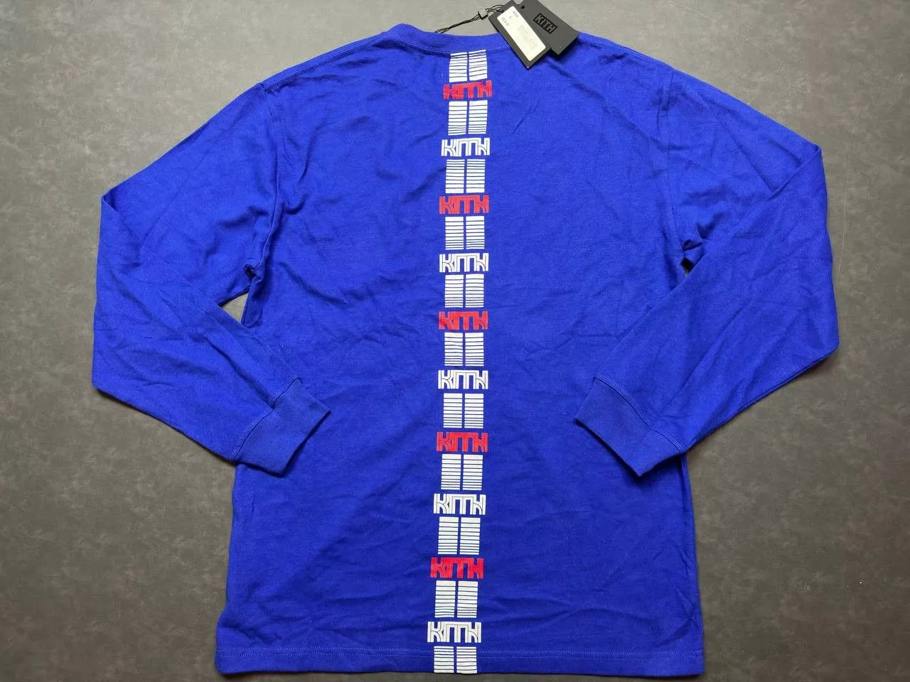 Kith Long Sleeve T Shirts Kith New Rare Race 3d Longsleeve Set Tee Large Supreme Mens Blue