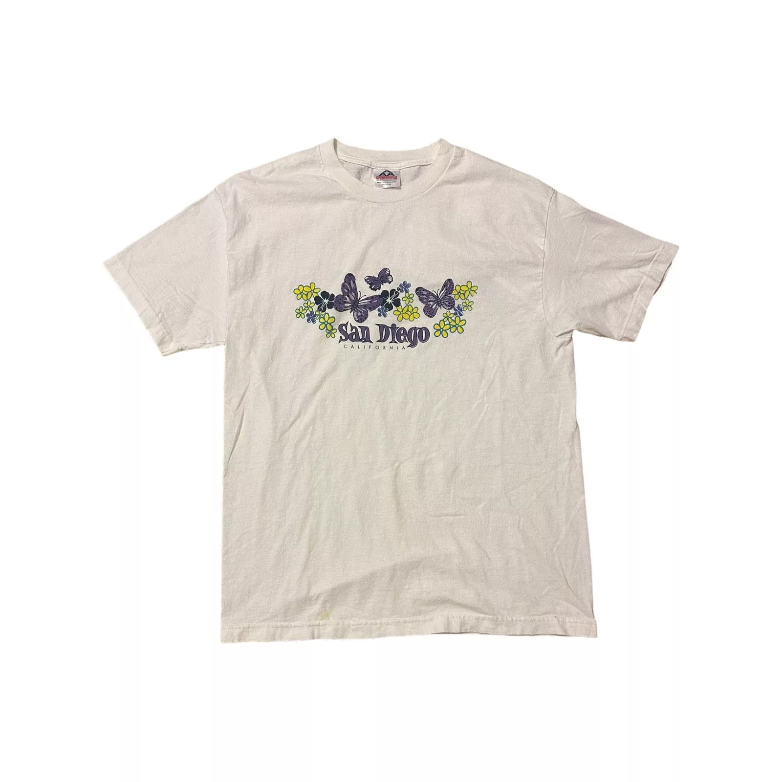 Alstyle Short Sleeve T Shirts Alstyle San Diego graphic White