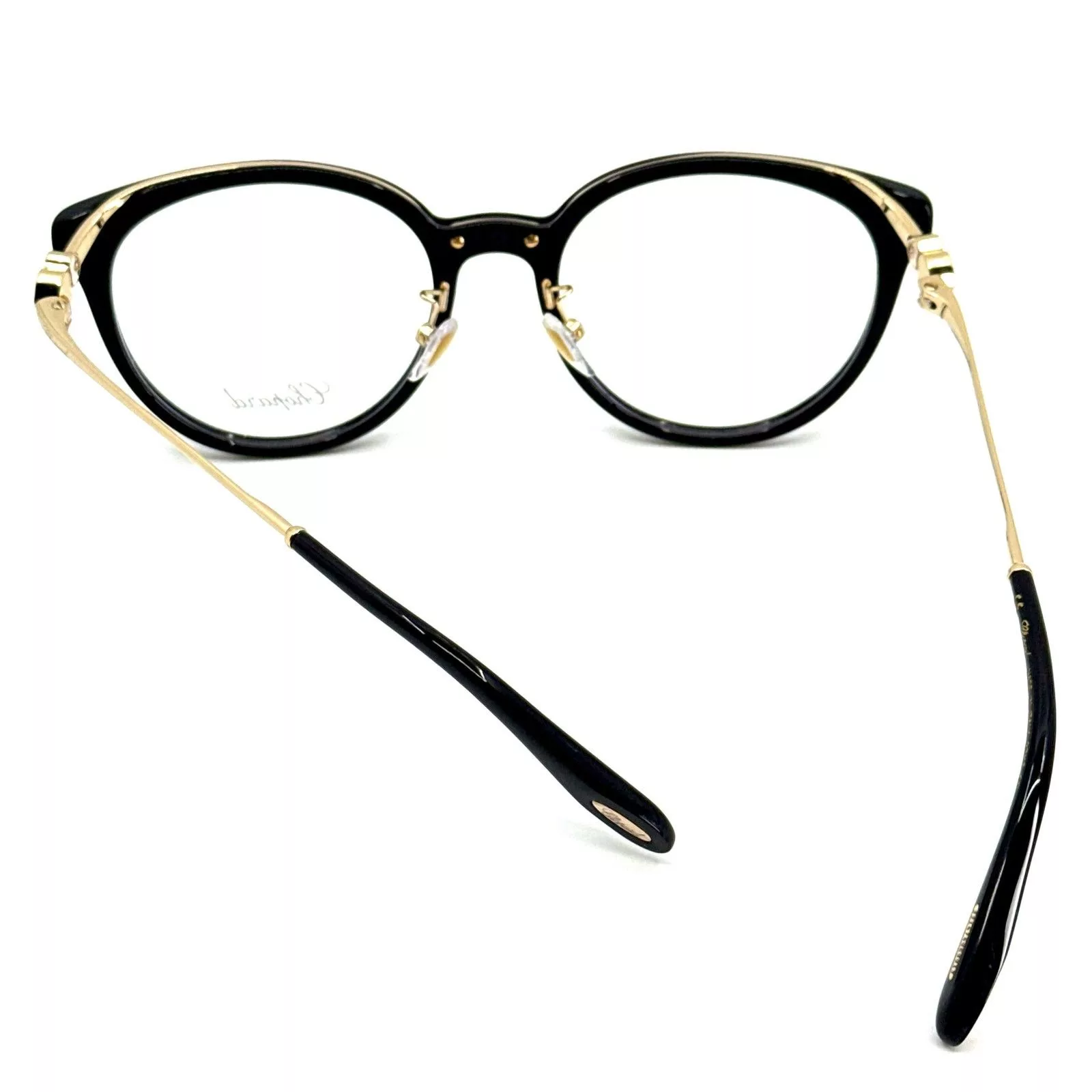 Chopard Sunglasses New, CHOPARD Eyeglasses VCH331S 0700 Authentic Black