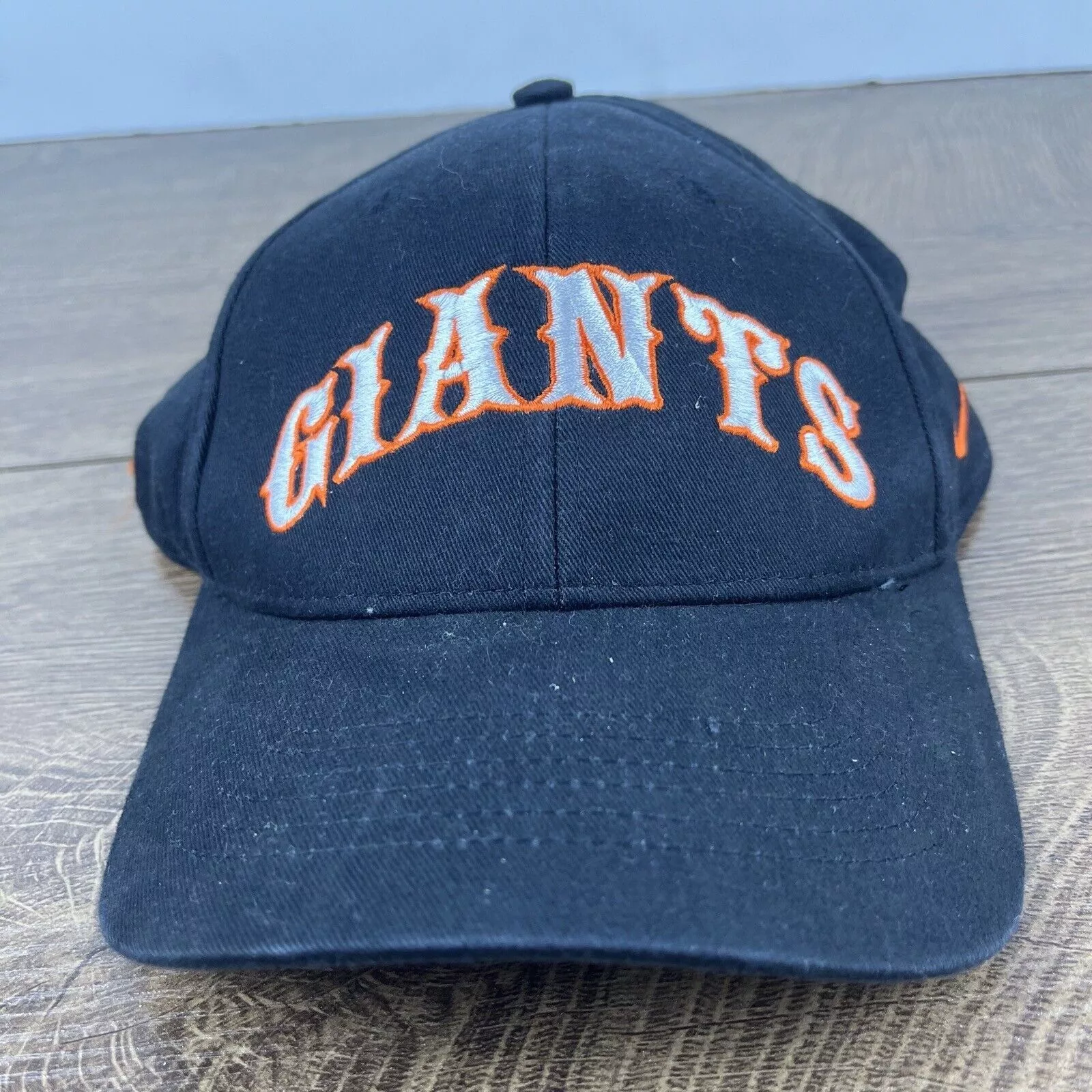 Nike Hats San Francisco Giants CHILD Hat Nike Black Hat Adjustable Bla