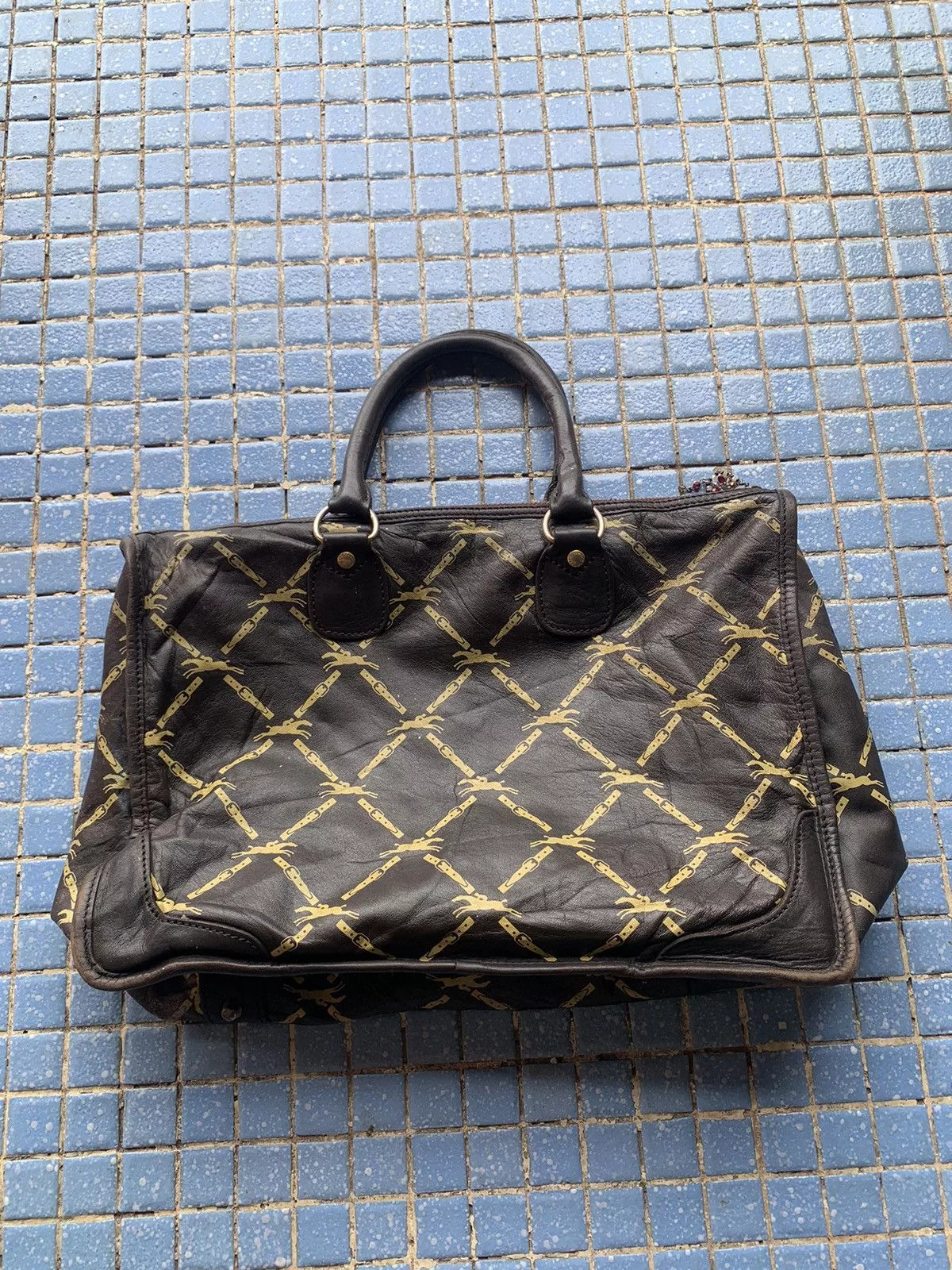 Longchamp Handle Bags Longchamp × Vintage Vintage longchamp handle bag Brown