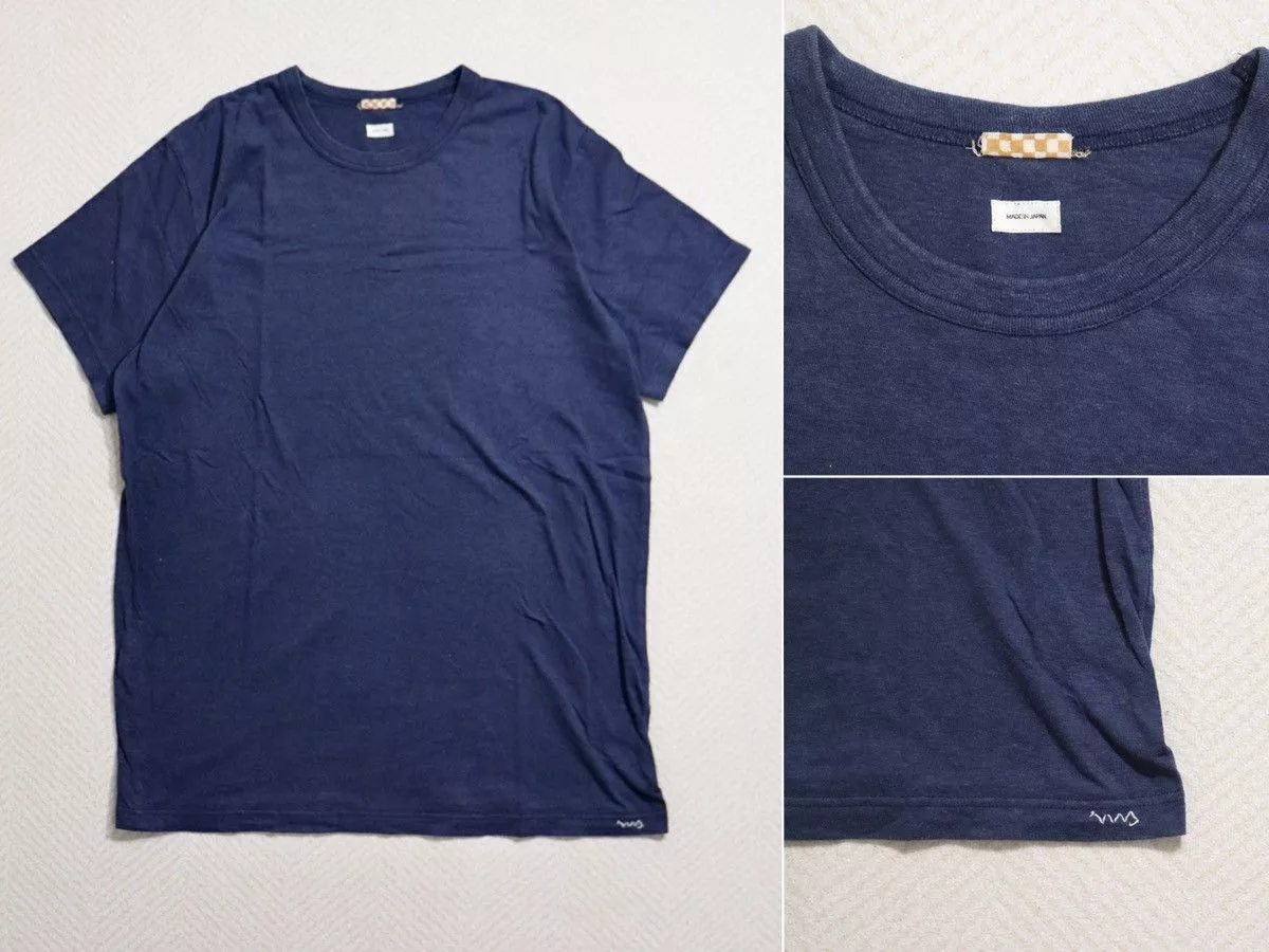 Visvim Short Sleeve T Shirts Visvim 22ss Sublig Wide Tee Blue