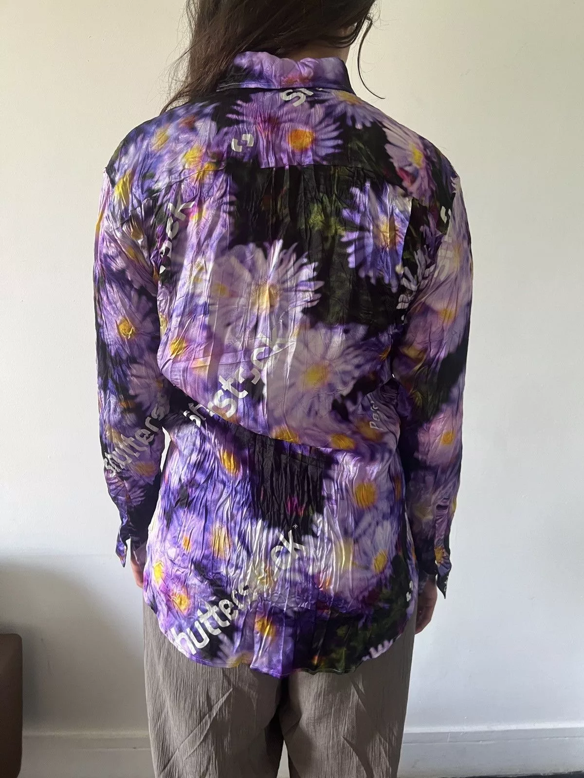 Balenciaga Button Ups Balenciaga shirt Brown