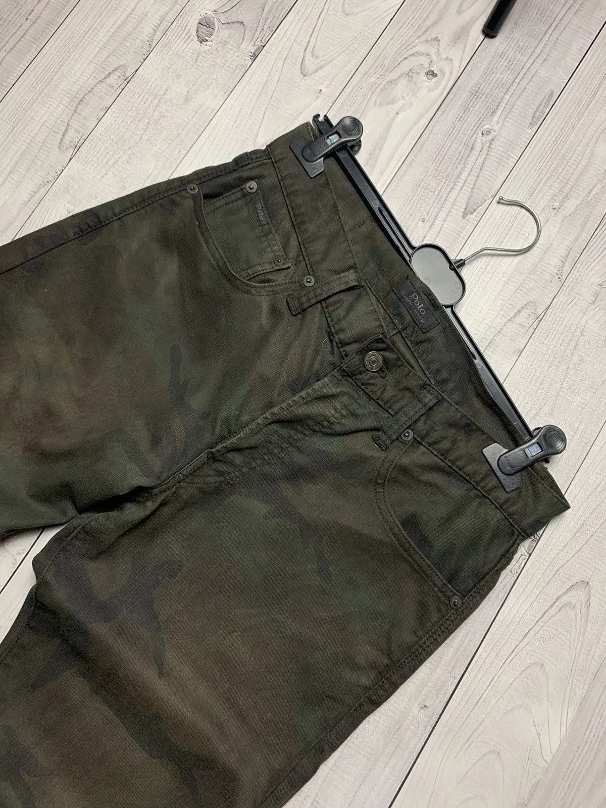 Polo Ralph Lauren denim pants Camo rare Multi
