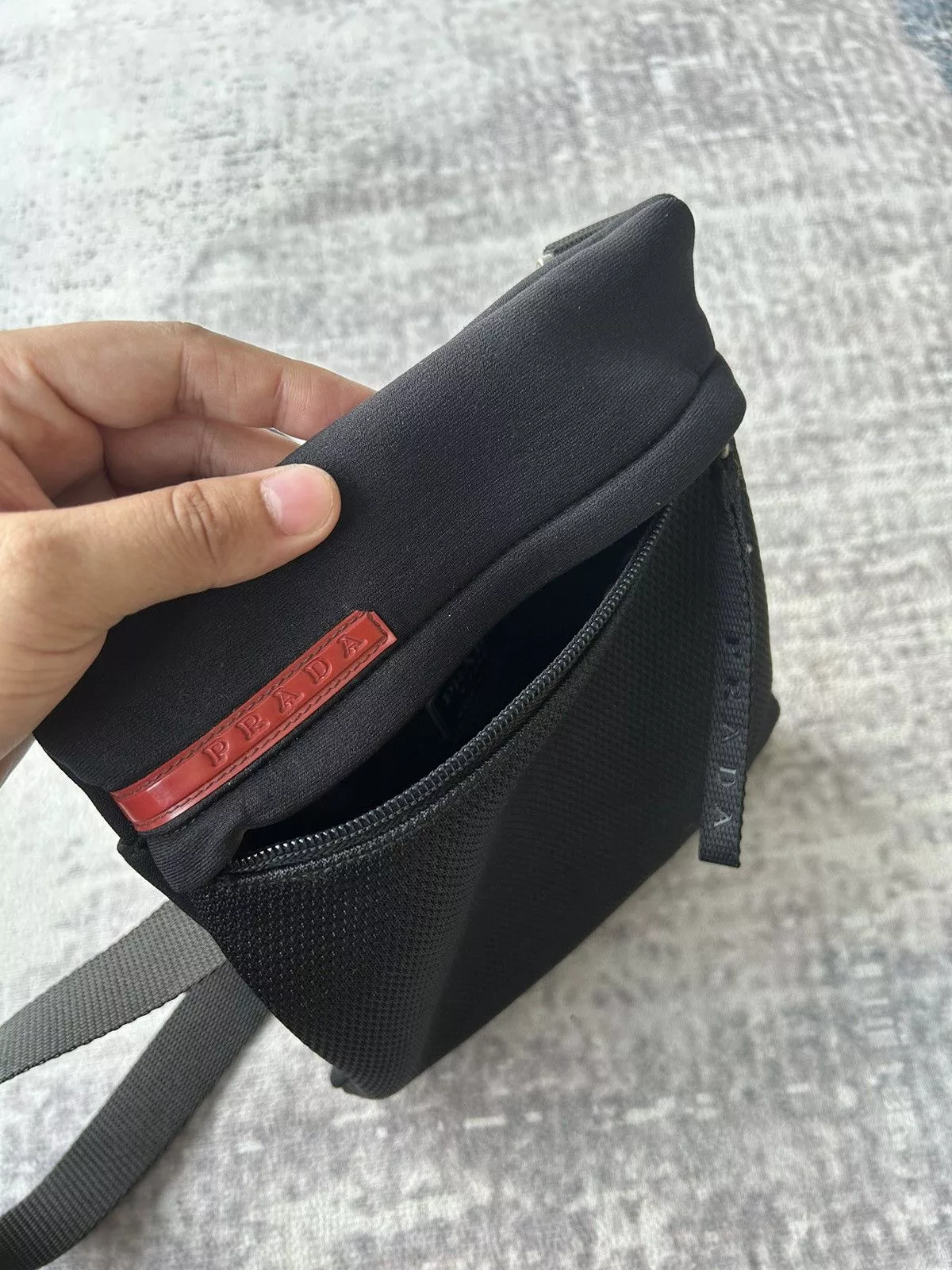 Prada Bags Luggage Authentic Prada Sling Bag Black